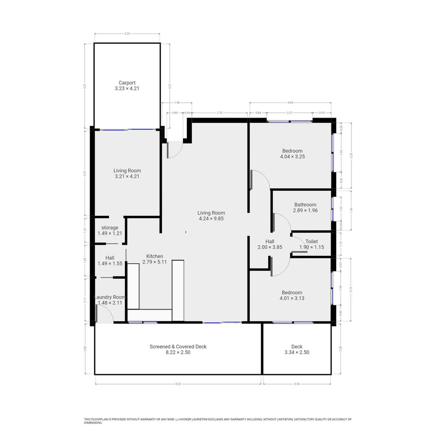Floorplan of Homely unit listing, 2/4 St Albans Way, West Haven NSW 2443