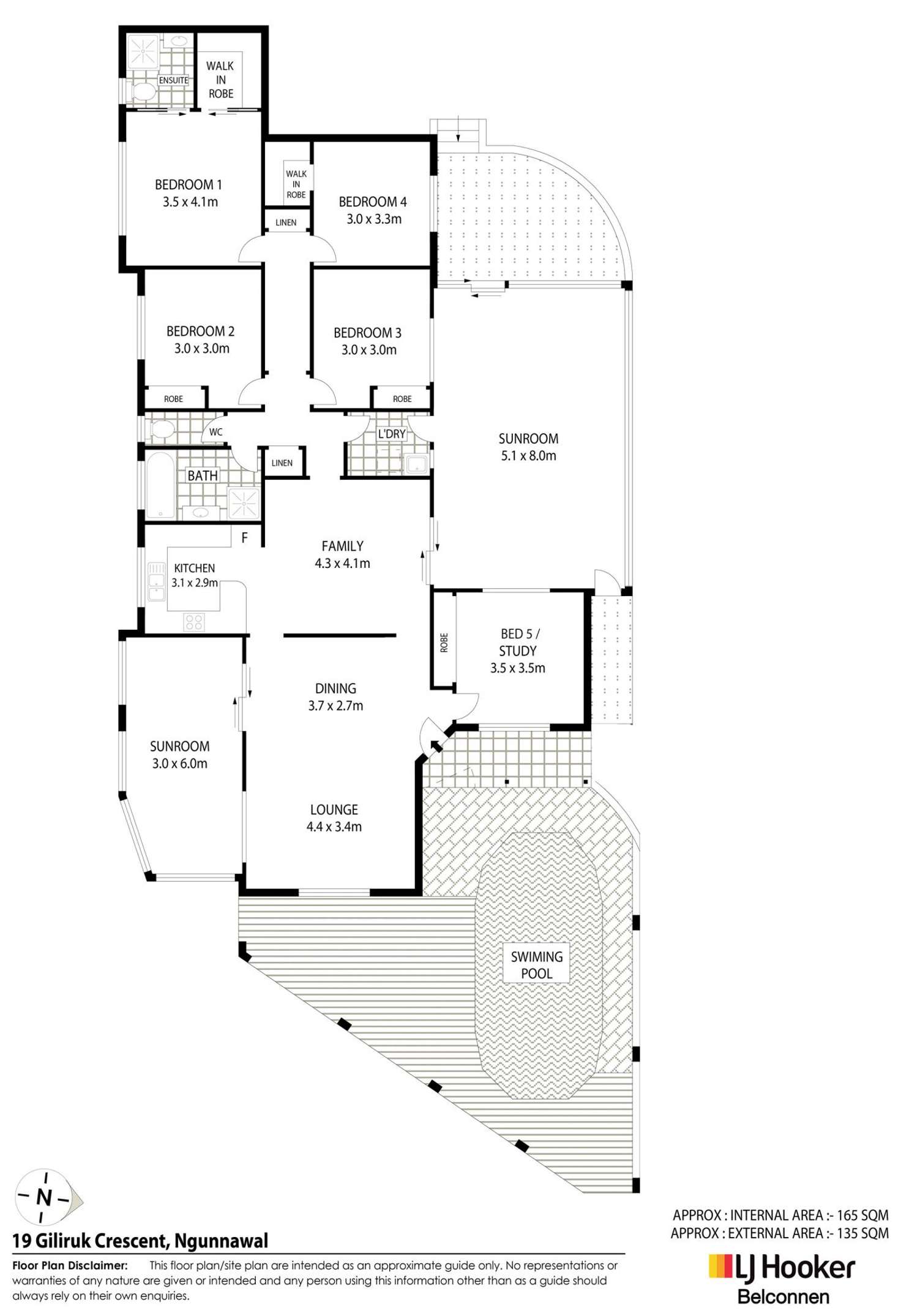 Floorplan of Homely house listing, 19 Giliruk Crescent, Ngunnawal ACT 2913