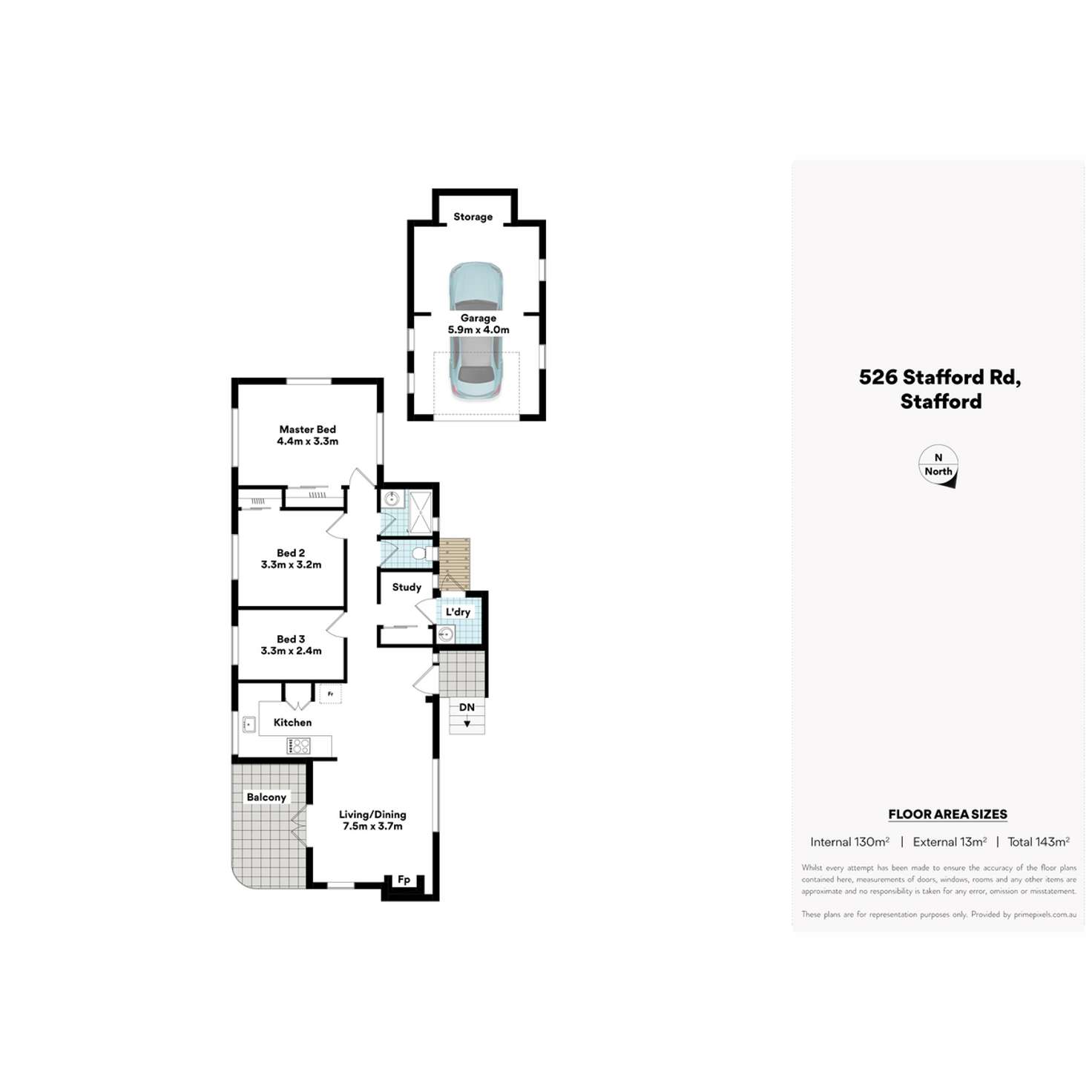Floorplan of Homely house listing, 526 Stafford Road, Stafford QLD 4053