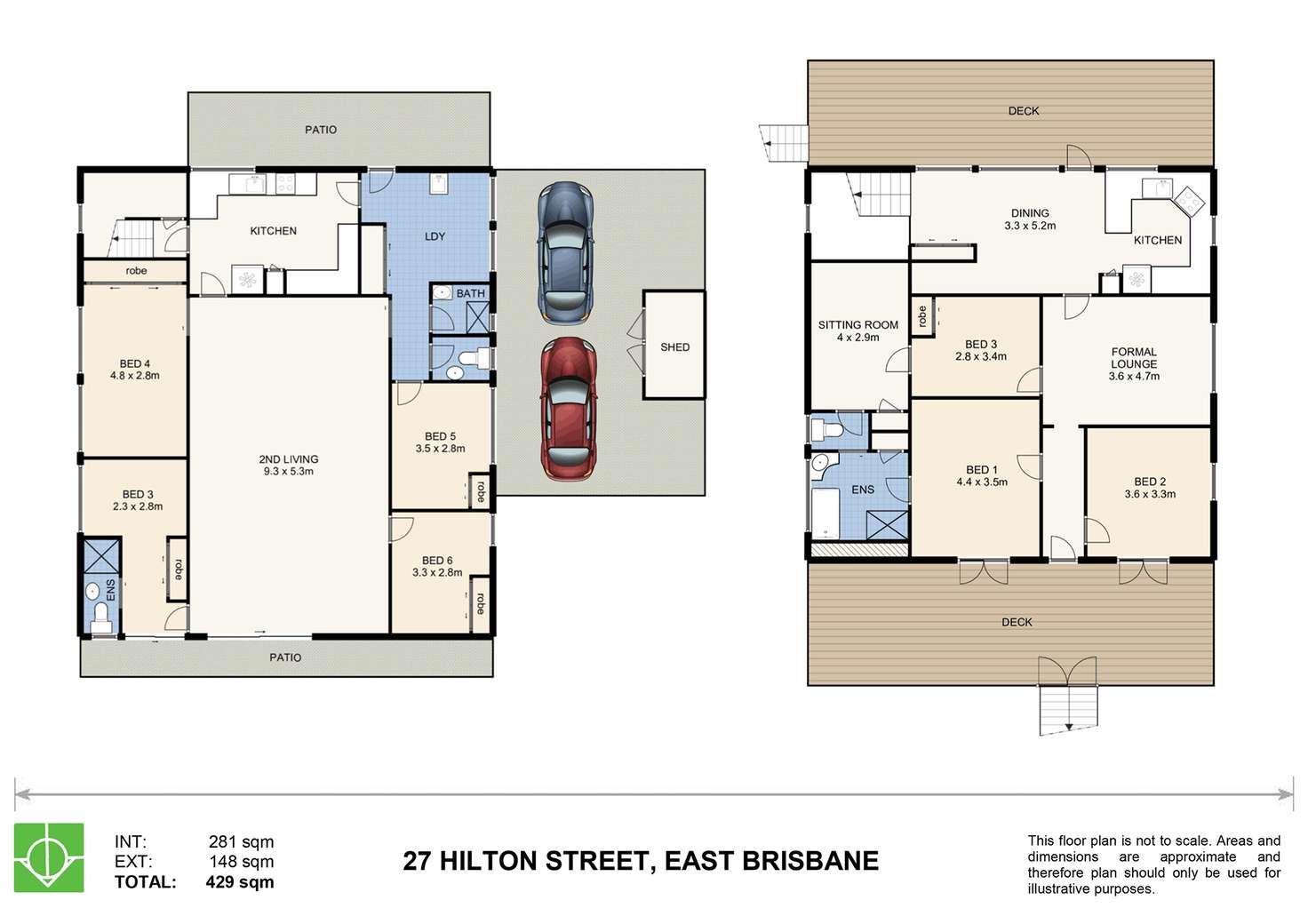 Floorplan of Homely house listing, 27 Hilton Street, East Brisbane QLD 4169