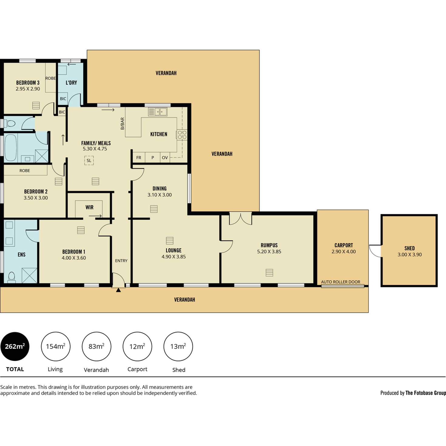 Floorplan of Homely house listing, 14 Amberdale Road, Blakeview SA 5114