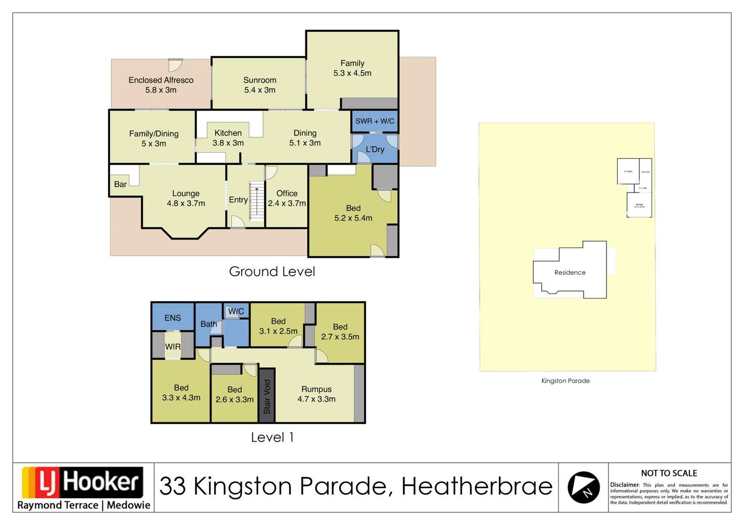 Floorplan of Homely house listing, 33 Kingston Parade, Heatherbrae NSW 2324