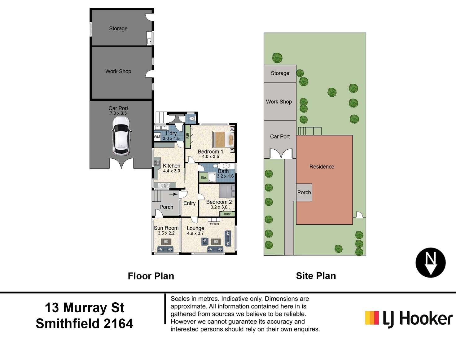 Floorplan of Homely house listing, 13 Murray Street, Smithfield NSW 2164