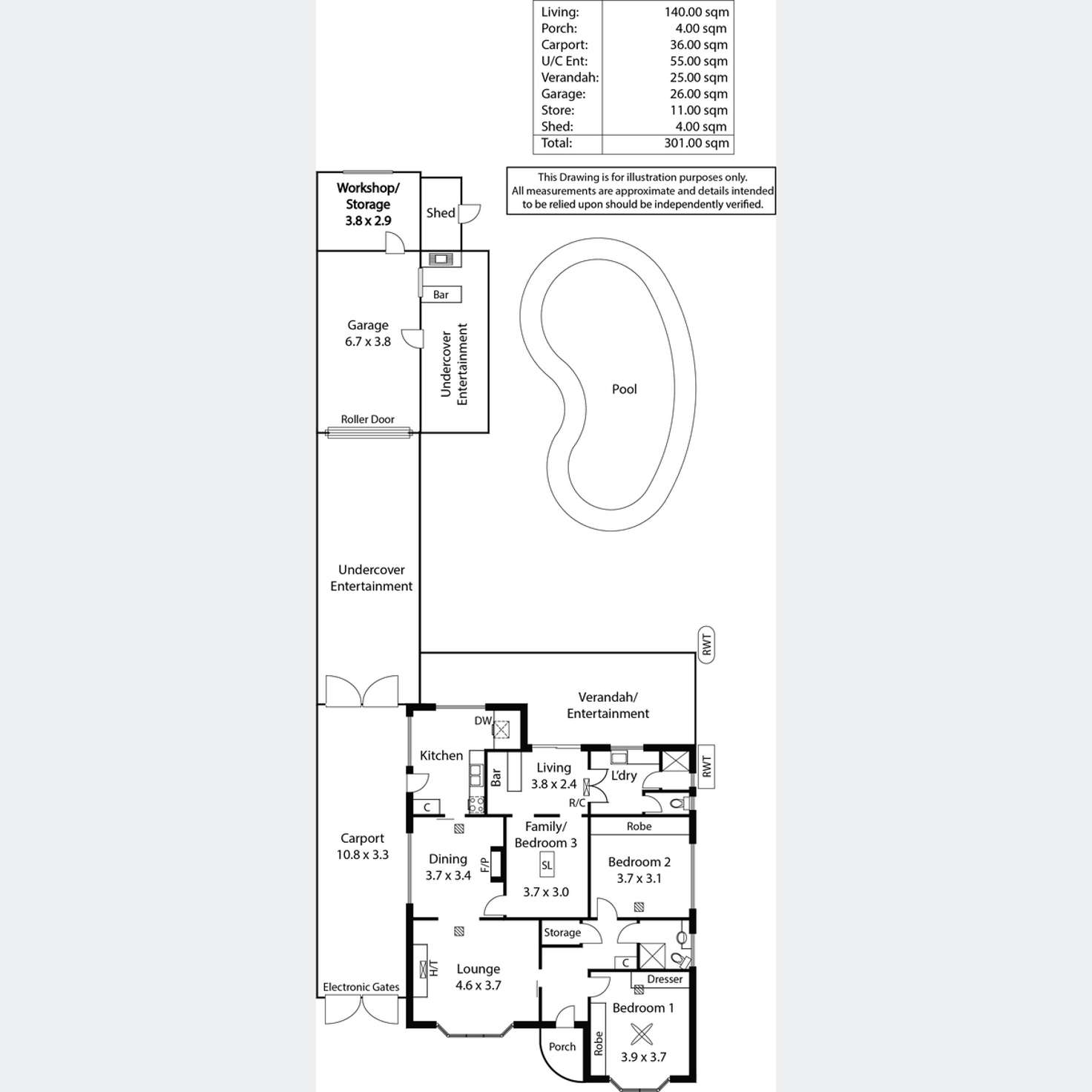 Floorplan of Homely house listing, 9 May Terrace, Brooklyn Park SA 5032