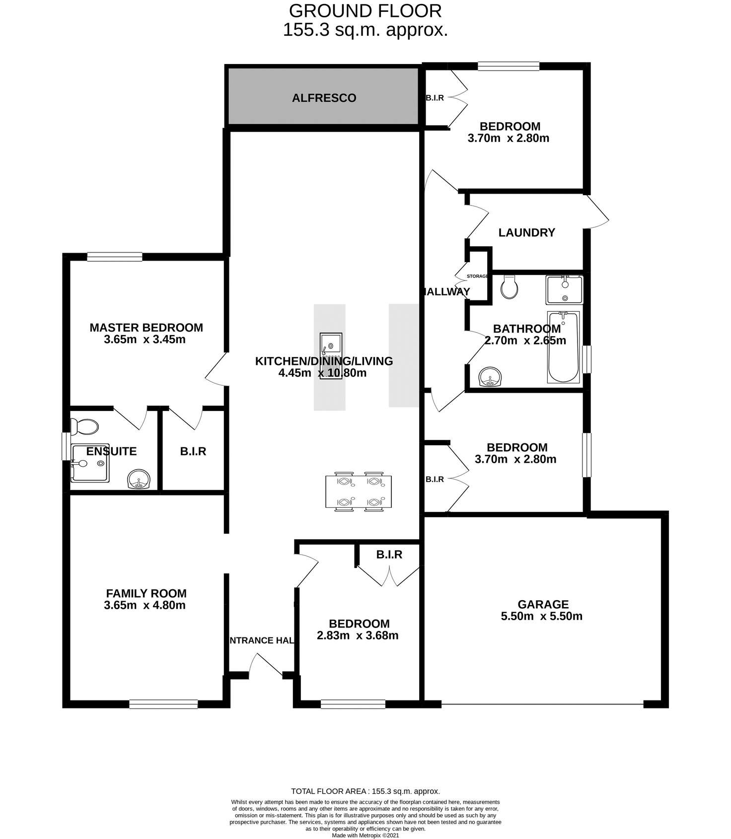 Floorplan of Homely house listing, 21 Stonebridge Dr, Cessnock NSW 2325
