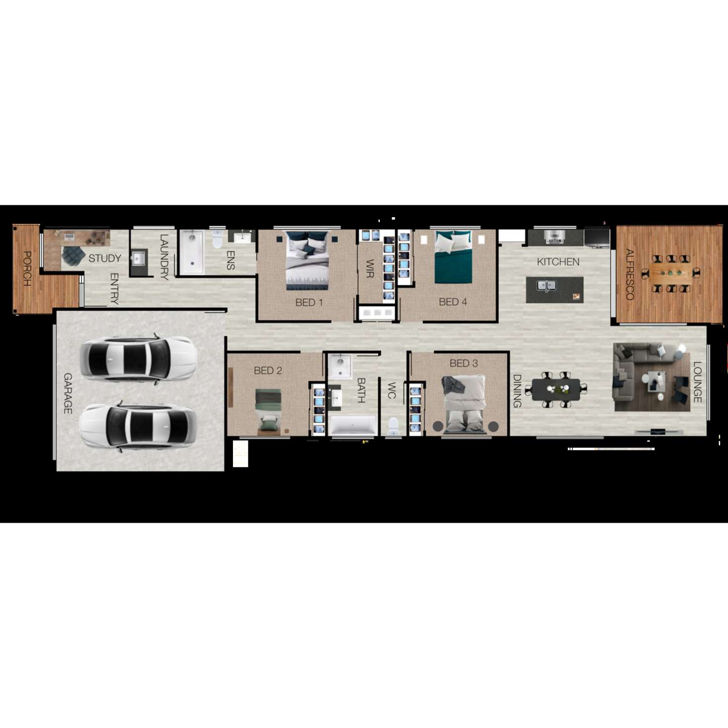 Floorplan of Homely house listing, 135 Scarborough Road, Redcliffe QLD 4020