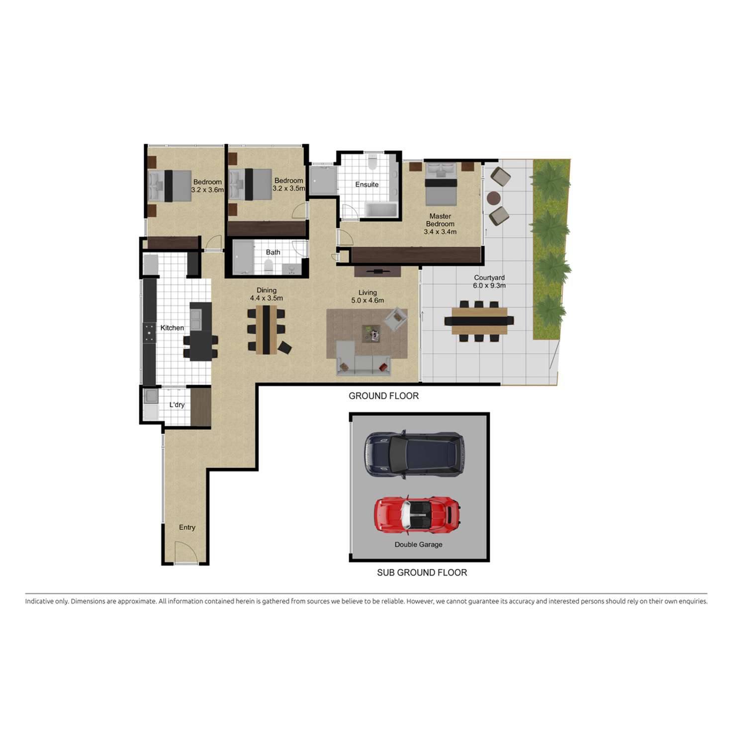 Floorplan of Homely apartment listing, 1/22 Canberra Avenue, Forrest ACT 2603