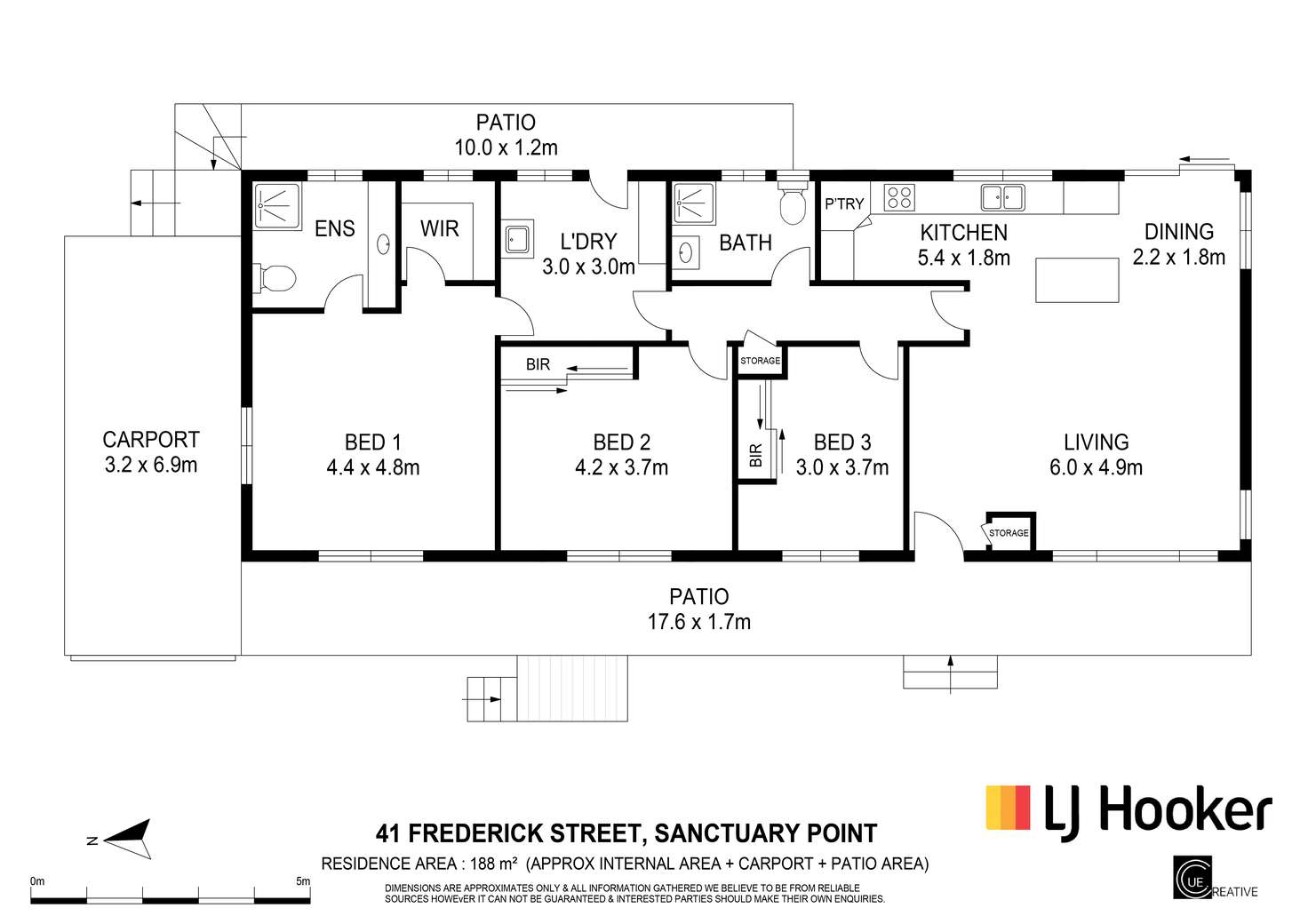 Floorplan of Homely house listing, 41 Frederick Street, Sanctuary Point NSW 2540
