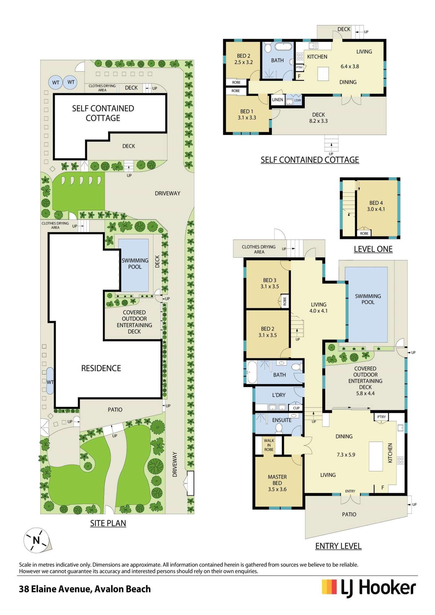 Floorplan of Homely house listing, 38 Elaine Avenue, Avalon Beach NSW 2107