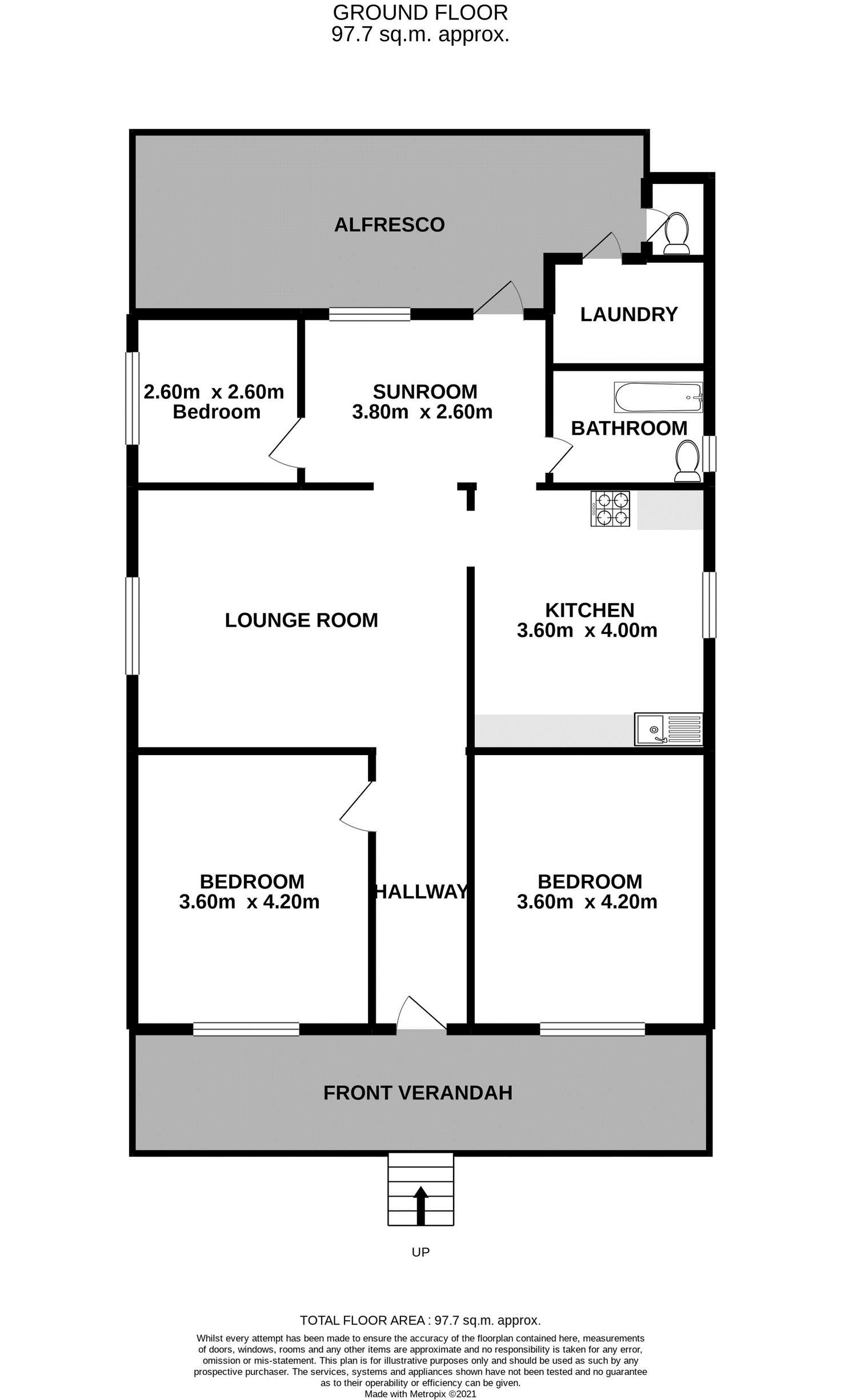 Floorplan of Homely house listing, 94 Rawson Street, Aberdare NSW 2325