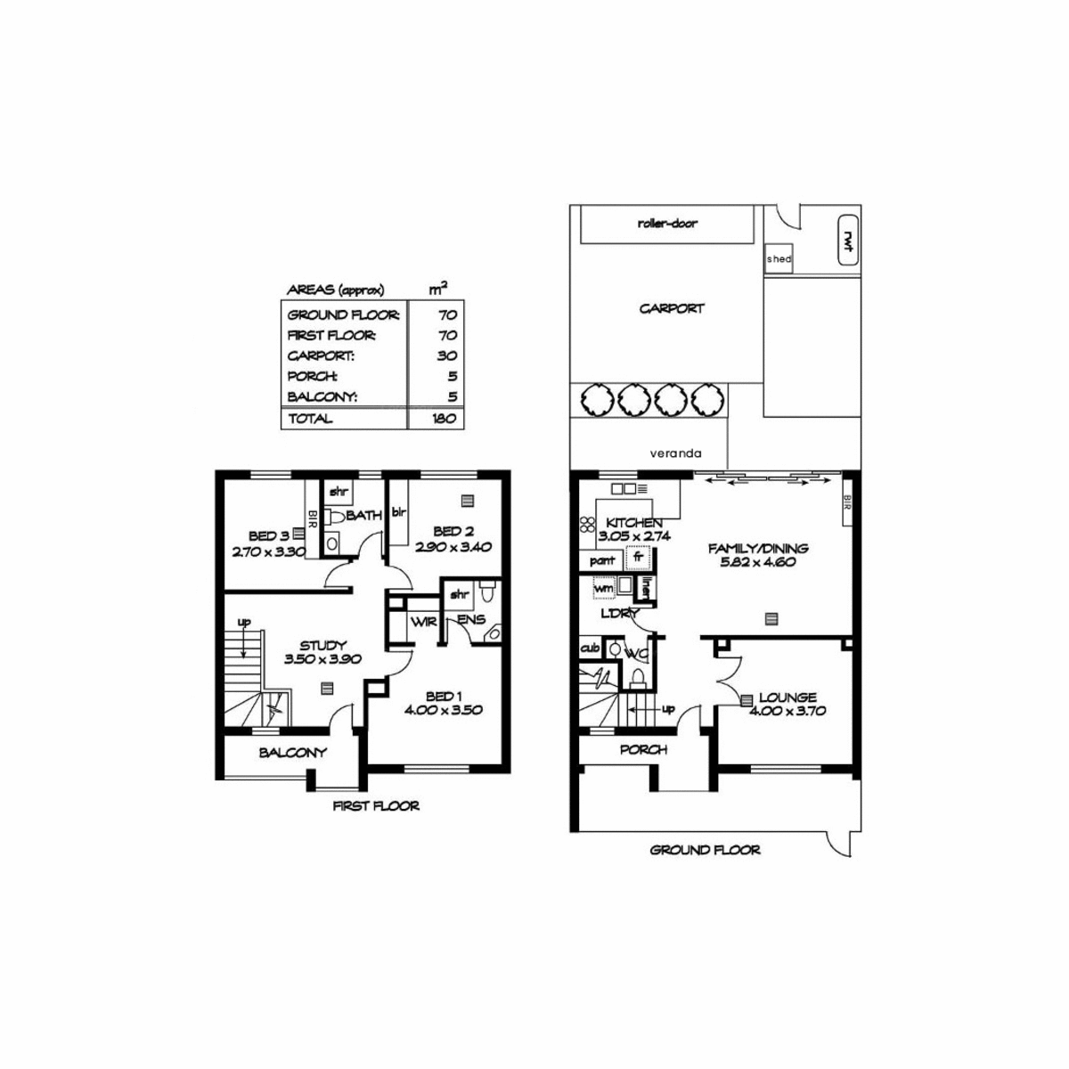 Floorplan of Homely townhouse listing, 8/13 Horsley Drive, Kidman Park SA 5025