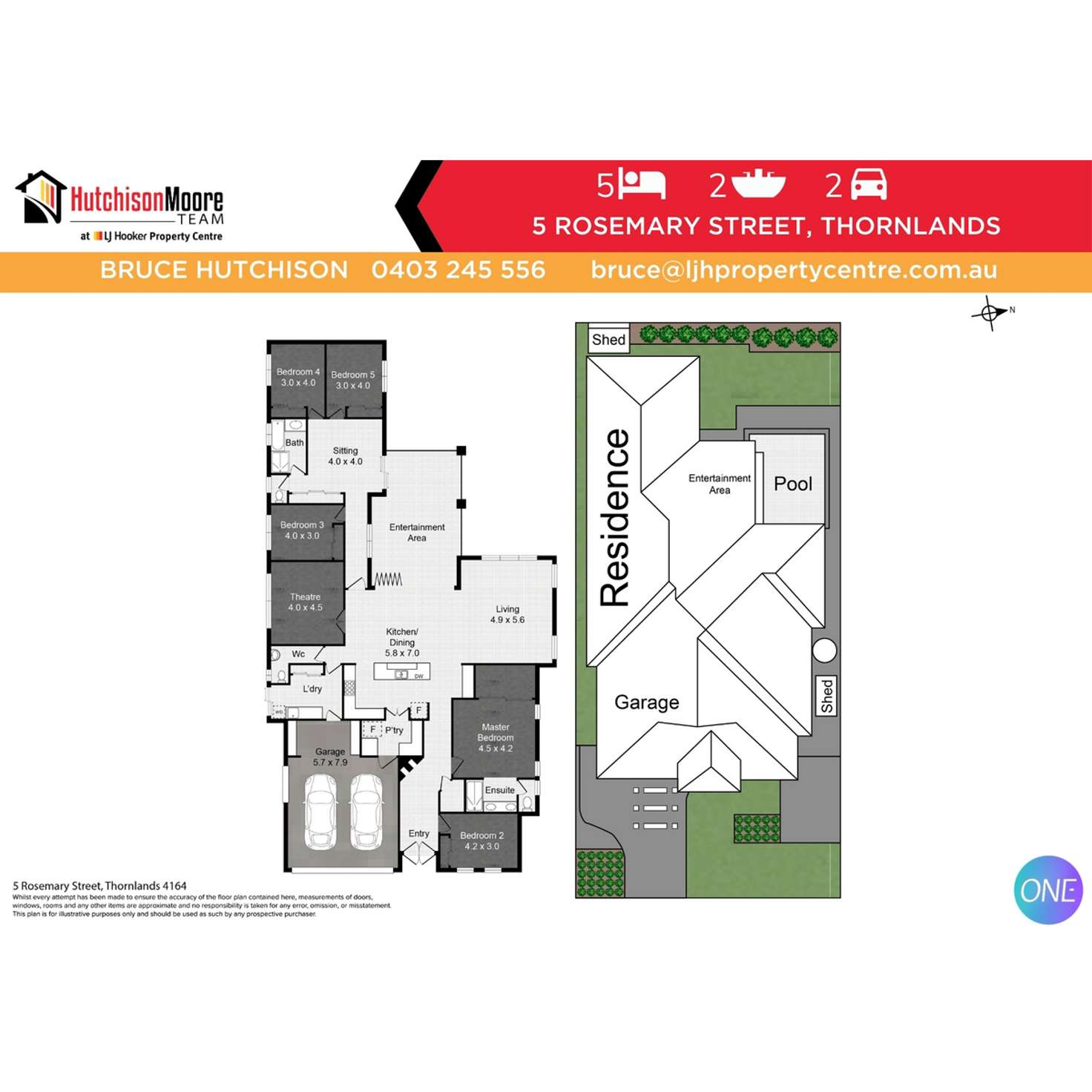 Floorplan of Homely house listing, 5 Rosemary Street, Thornlands QLD 4164