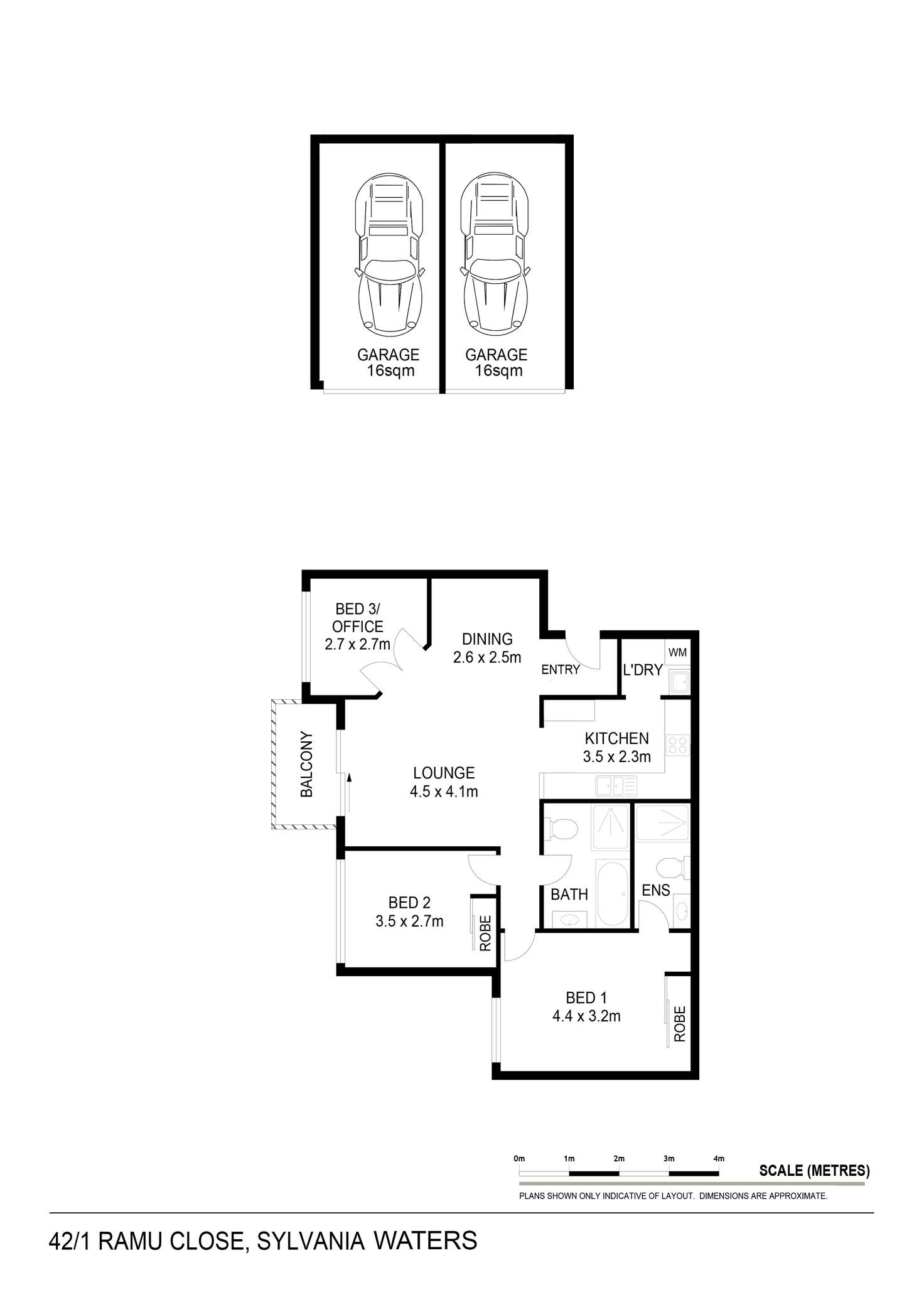 Floorplan of Homely apartment listing, 42/1 Ramu Close, Sylvania Waters NSW 2224