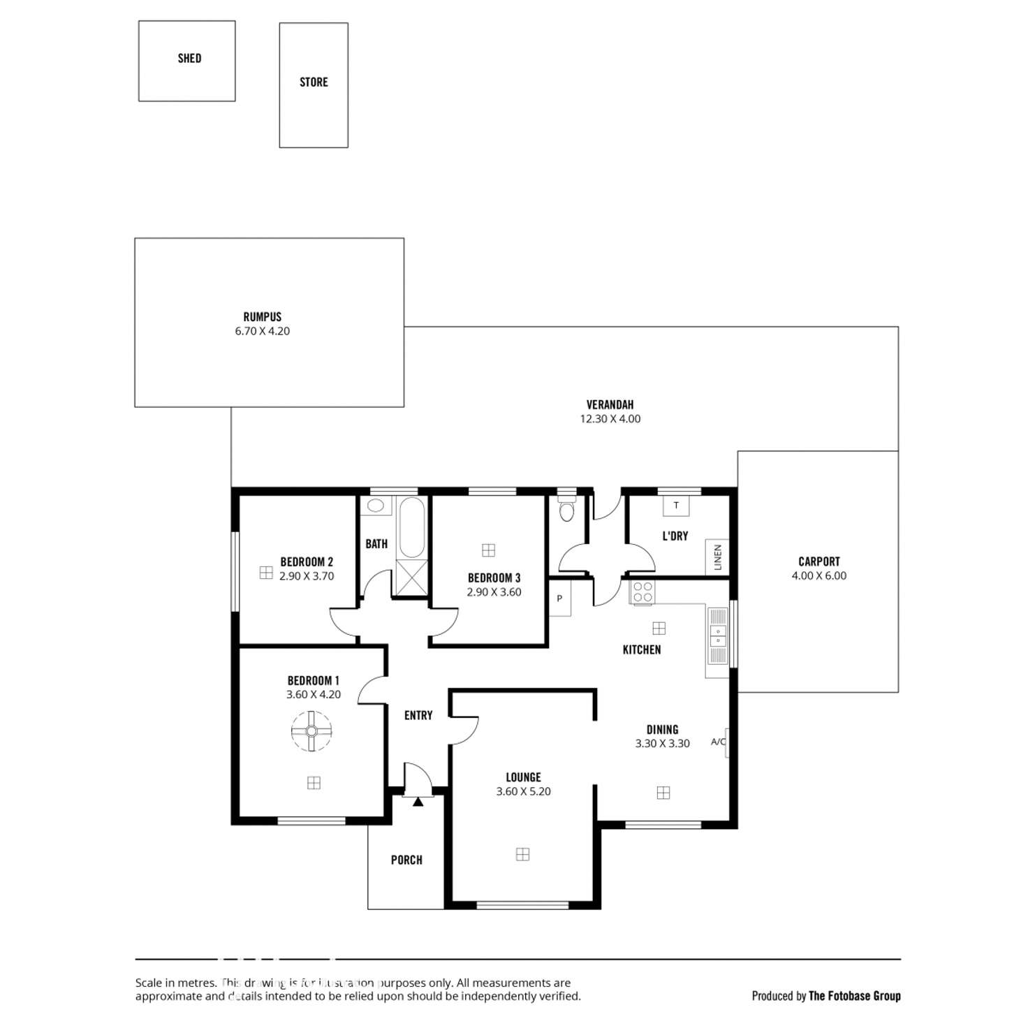 Floorplan of Homely house listing, 214 Montacute Road, Rostrevor SA 5073