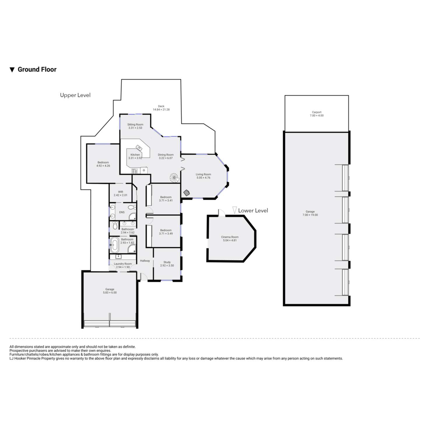 Floorplan of Homely house listing, 27 Hillview Drive, Margate TAS 7054