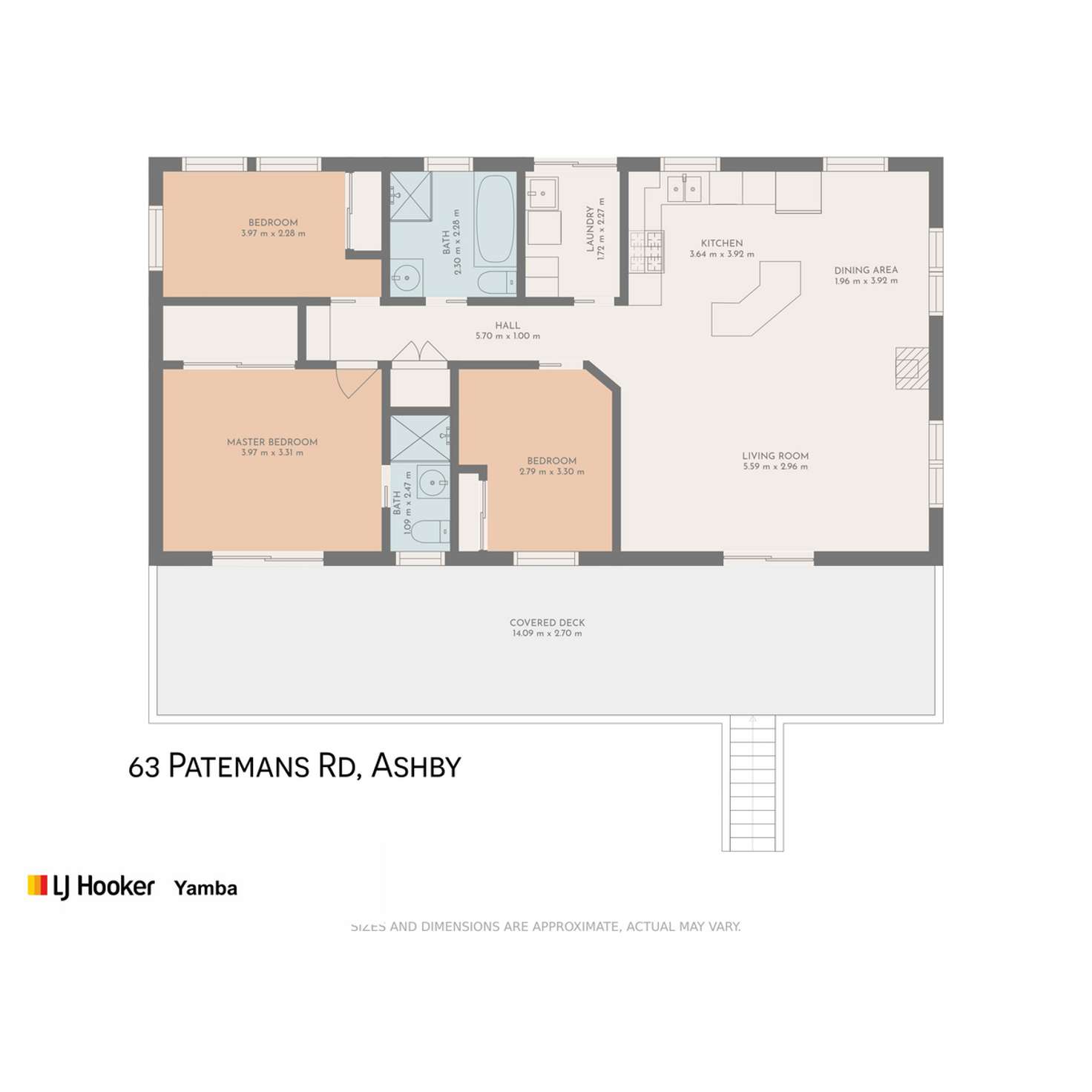 Floorplan of Homely house listing, 63 Patemans Road, Ashby NSW 2463