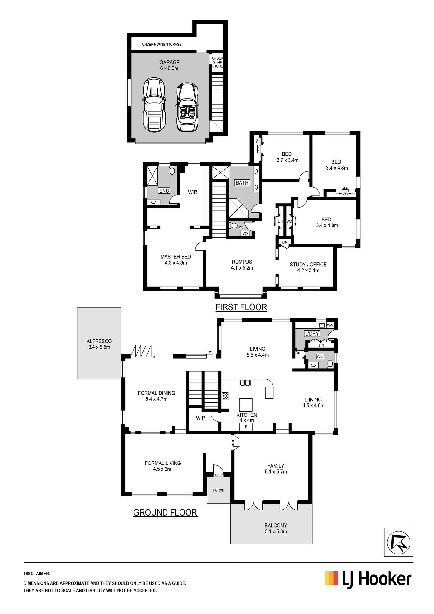Floorplan of Homely house listing, 22 Strathfillan Way, Kellyville NSW 2155