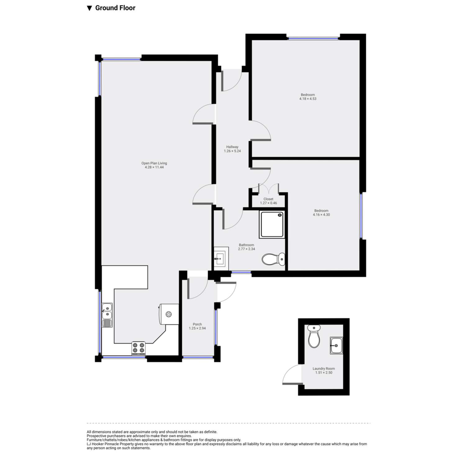 Floorplan of Homely house listing, 2032 Channel Highway, Electrona TAS 7054
