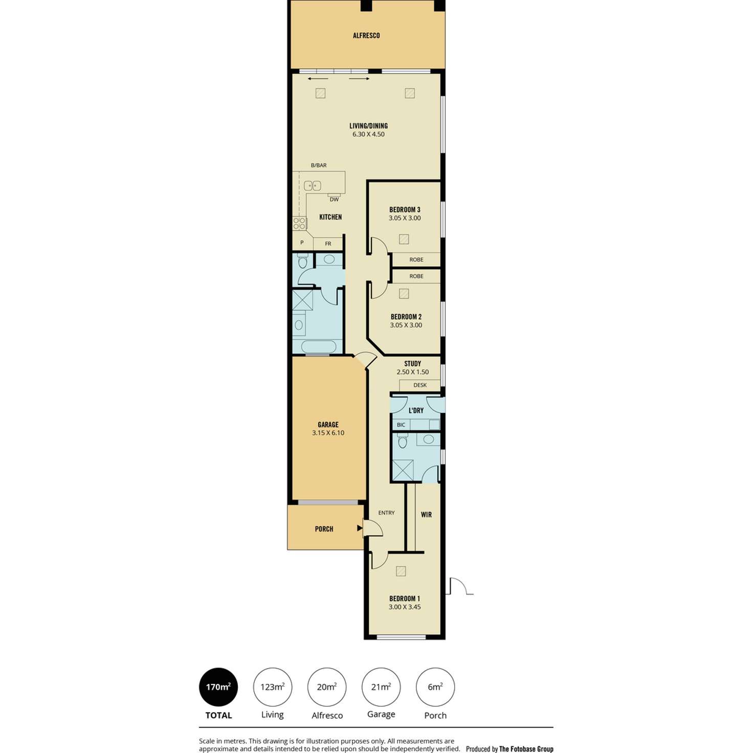 Floorplan of Homely house listing, 2/9 Glen Avon Terrace, Ridgehaven SA 5097