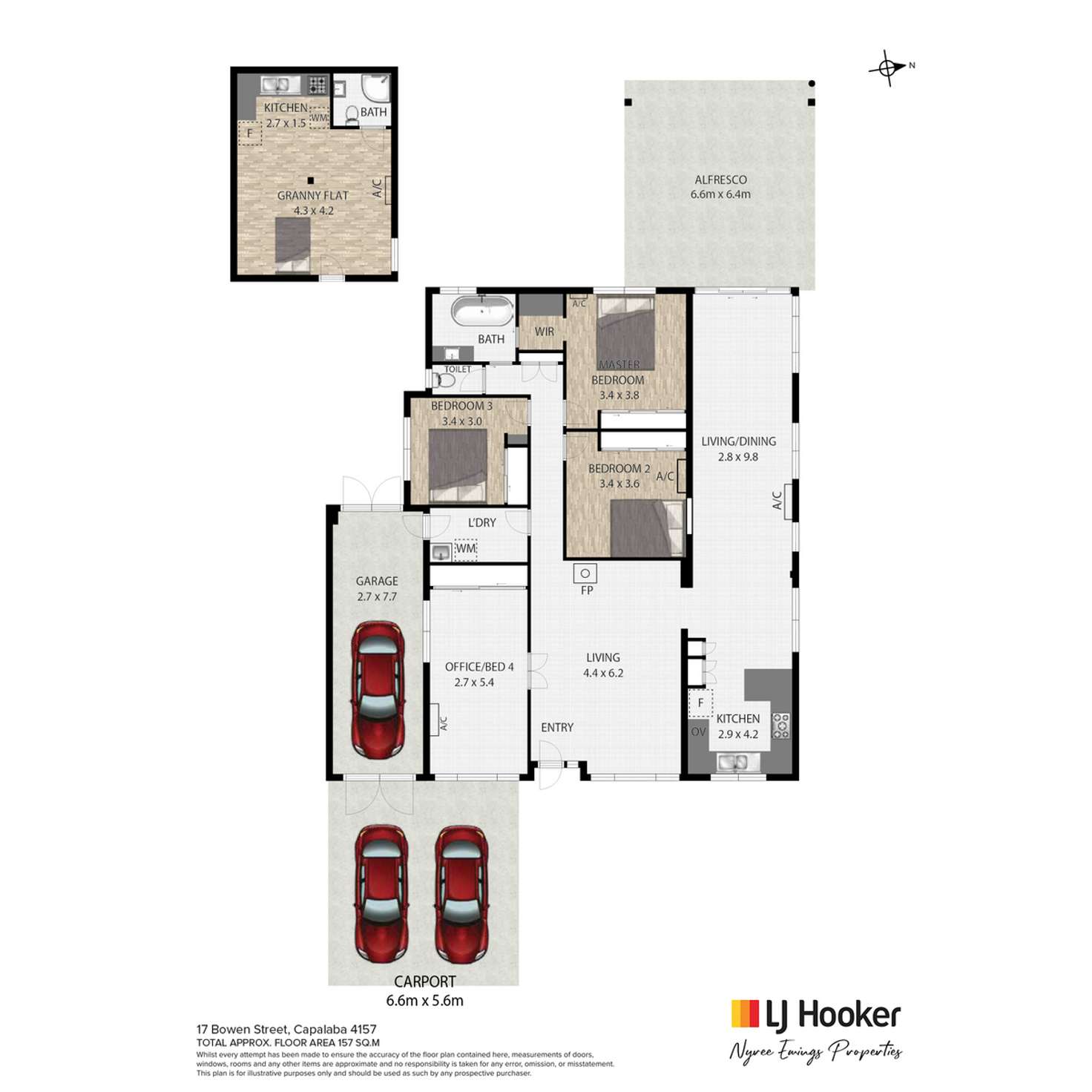 Floorplan of Homely house listing, 17 Bowen Street, Capalaba QLD 4157