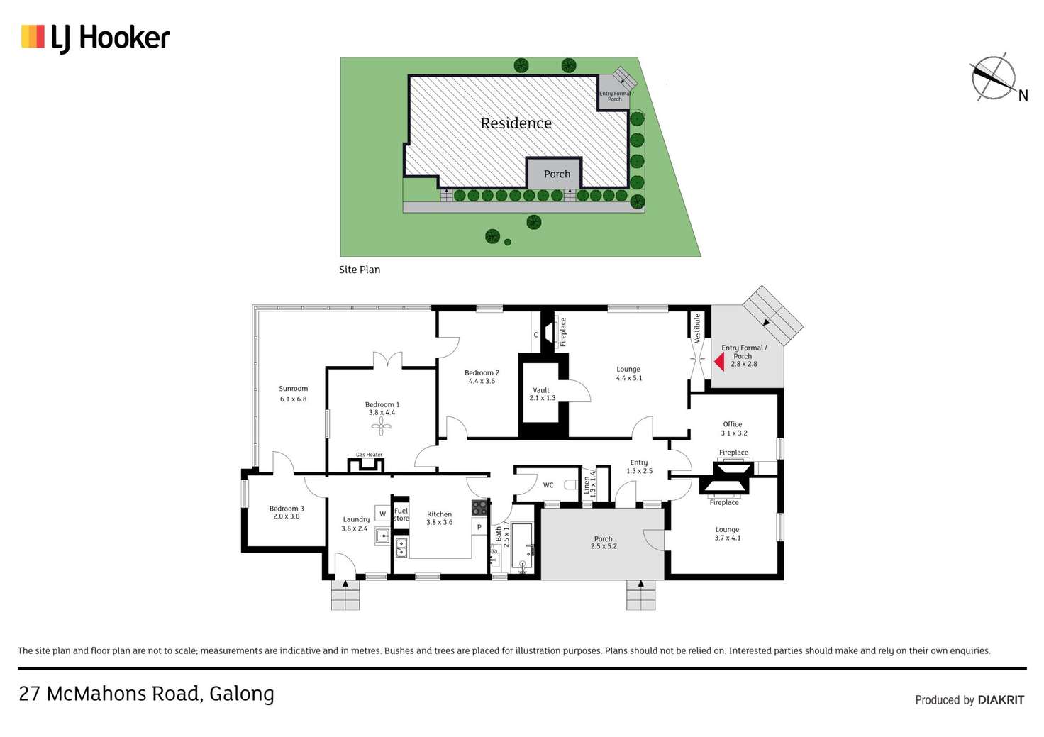 Floorplan of Homely house listing, 27 McMahons Road, Galong NSW 2585