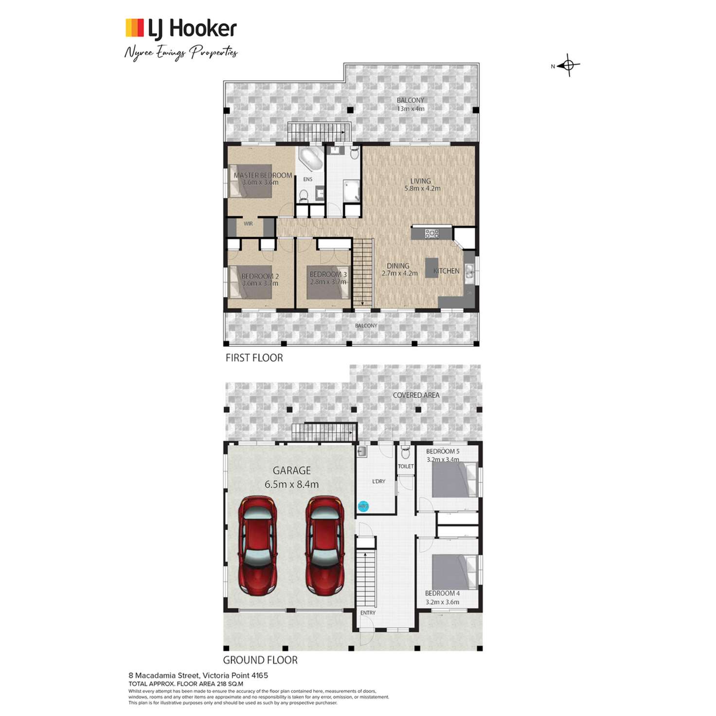 Floorplan of Homely house listing, 8 Macadamia Street, Victoria Point QLD 4165