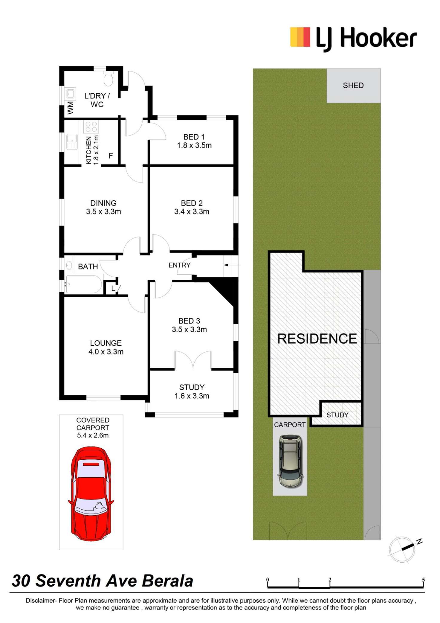 Floorplan of Homely house listing, 30 Seventh Ave, Berala NSW 2141
