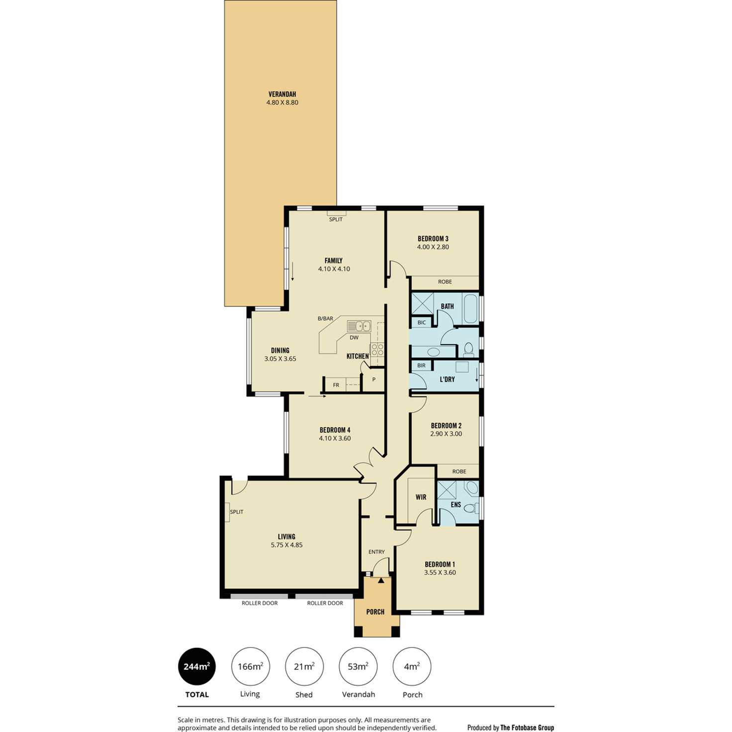 Floorplan of Homely house listing, 32 Charlotte Drive, Paralowie SA 5108