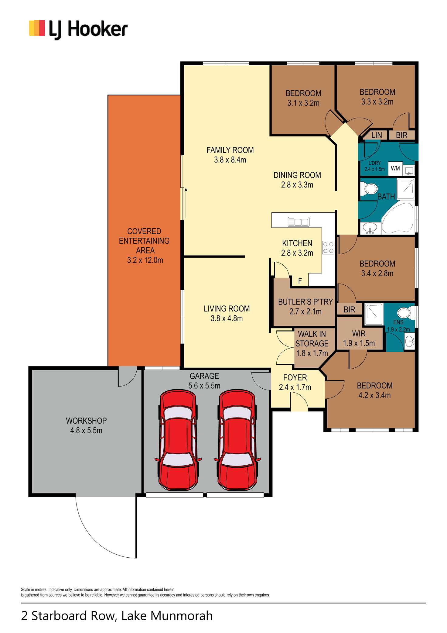 Floorplan of Homely house listing, 2 Starboard Row, Lake Munmorah NSW 2259