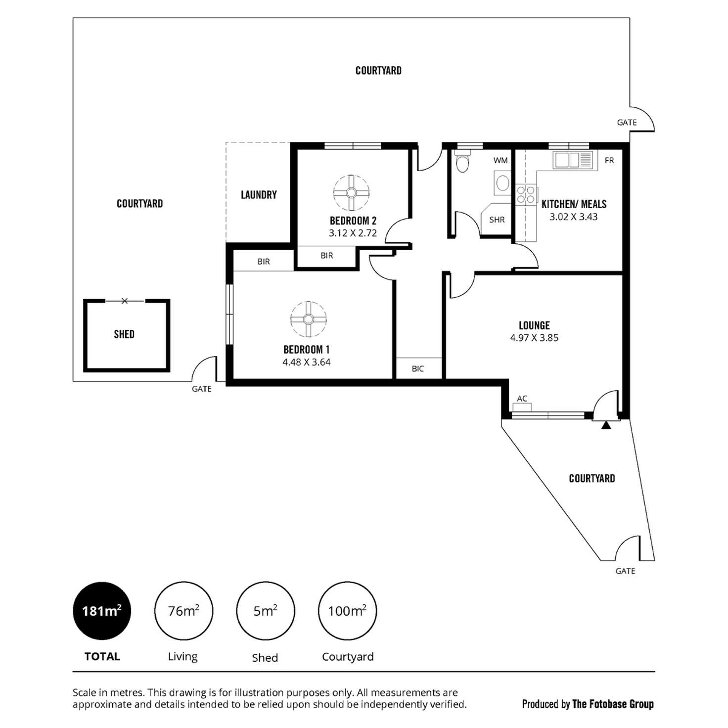 Floorplan of Homely unit listing, 5/11 Price Avenue, Klemzig SA 5087