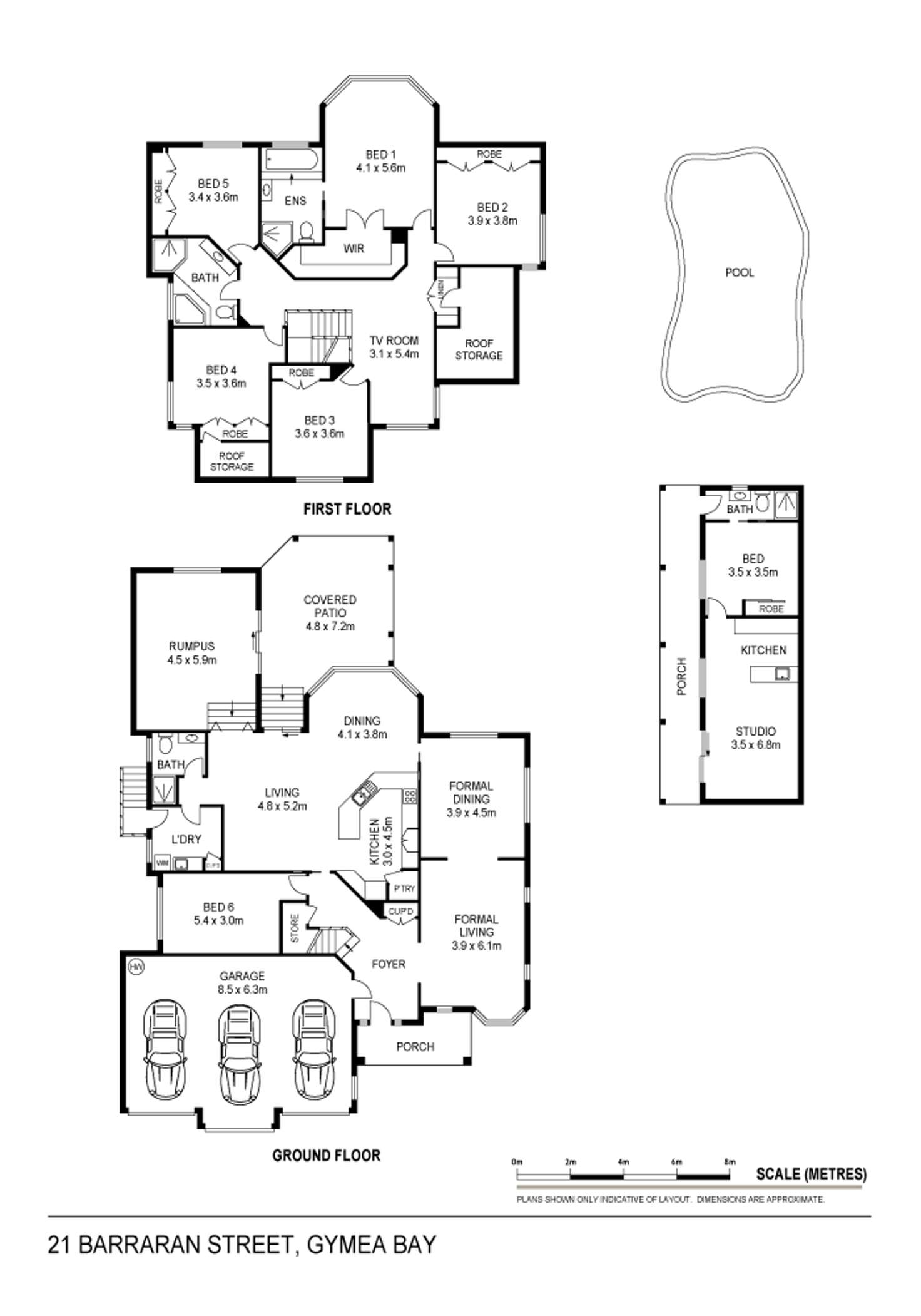 Floorplan of Homely house listing, 21 Barraran Street, Gymea Bay NSW 2227