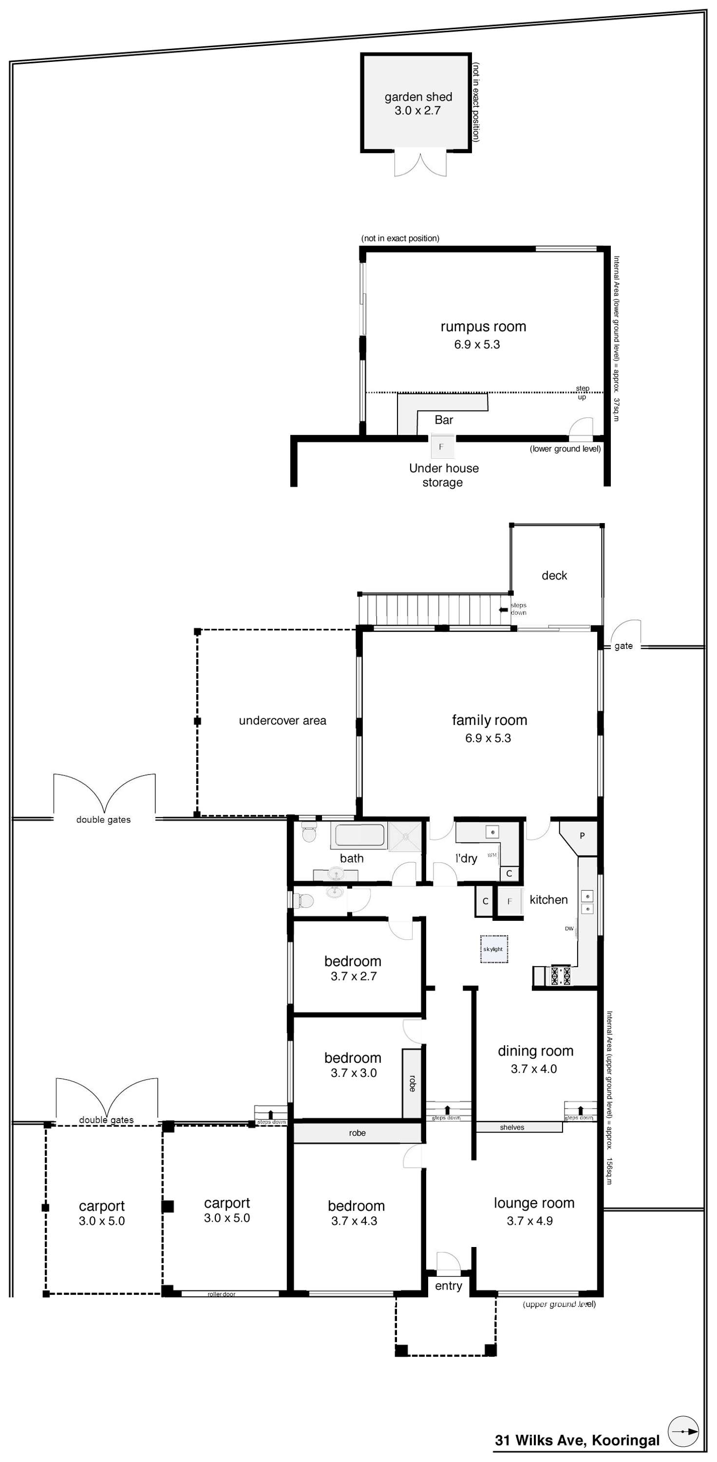 Floorplan of Homely house listing, 31 Wilks Avenue, Kooringal NSW 2650