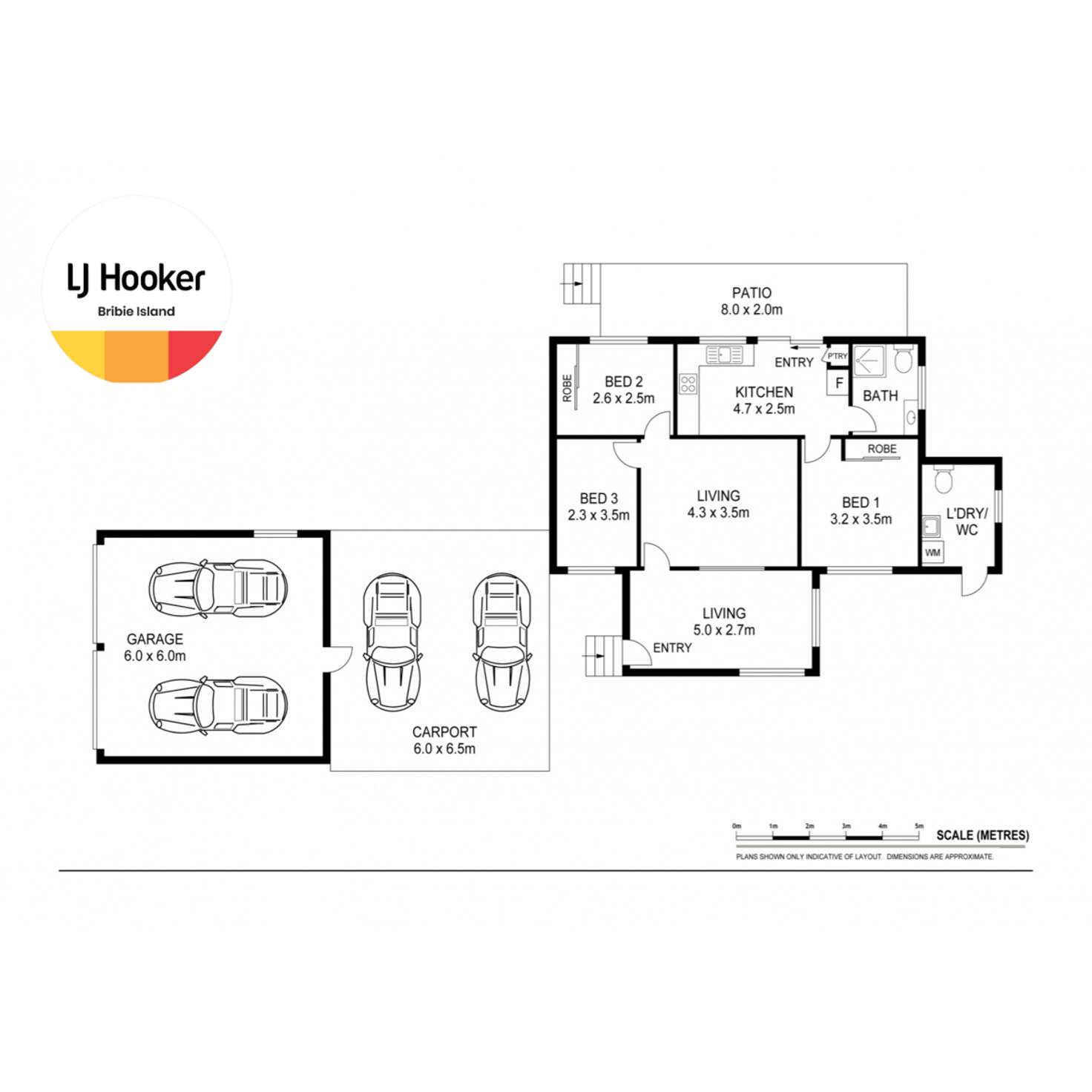 Floorplan of Homely house listing, 43 Ranald Avenue, Ningi QLD 4511