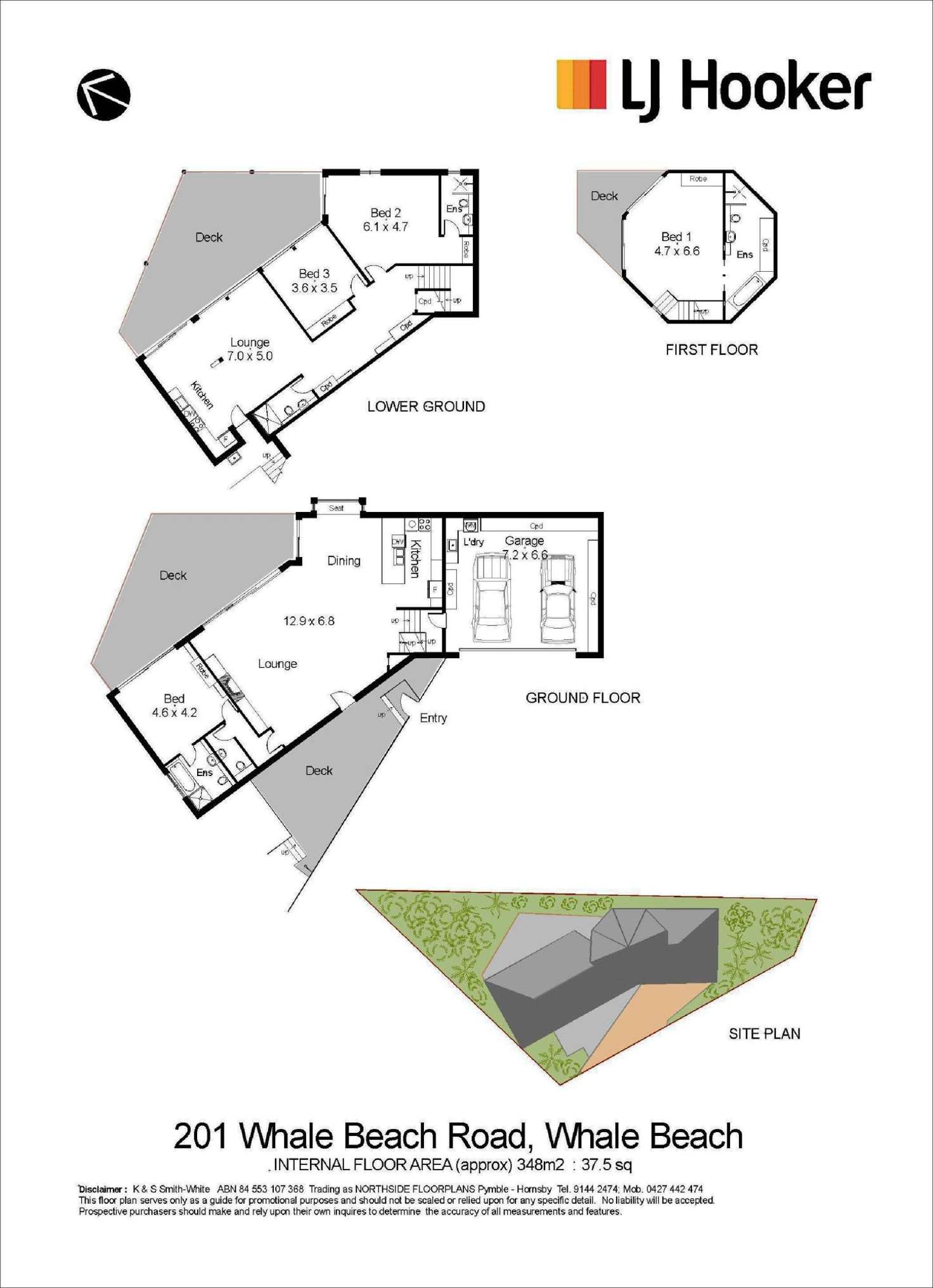 Floorplan of Homely house listing, 201 Whale Beach Road, Whale Beach NSW 2107