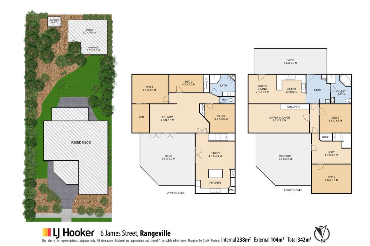 Floorplan of Homely house listing, 6 James Street, Rangeville QLD 4350