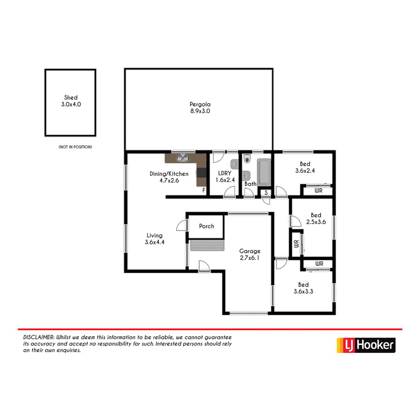Floorplan of Homely house listing, 34 Kurama Crescent, Whalan NSW 2770
