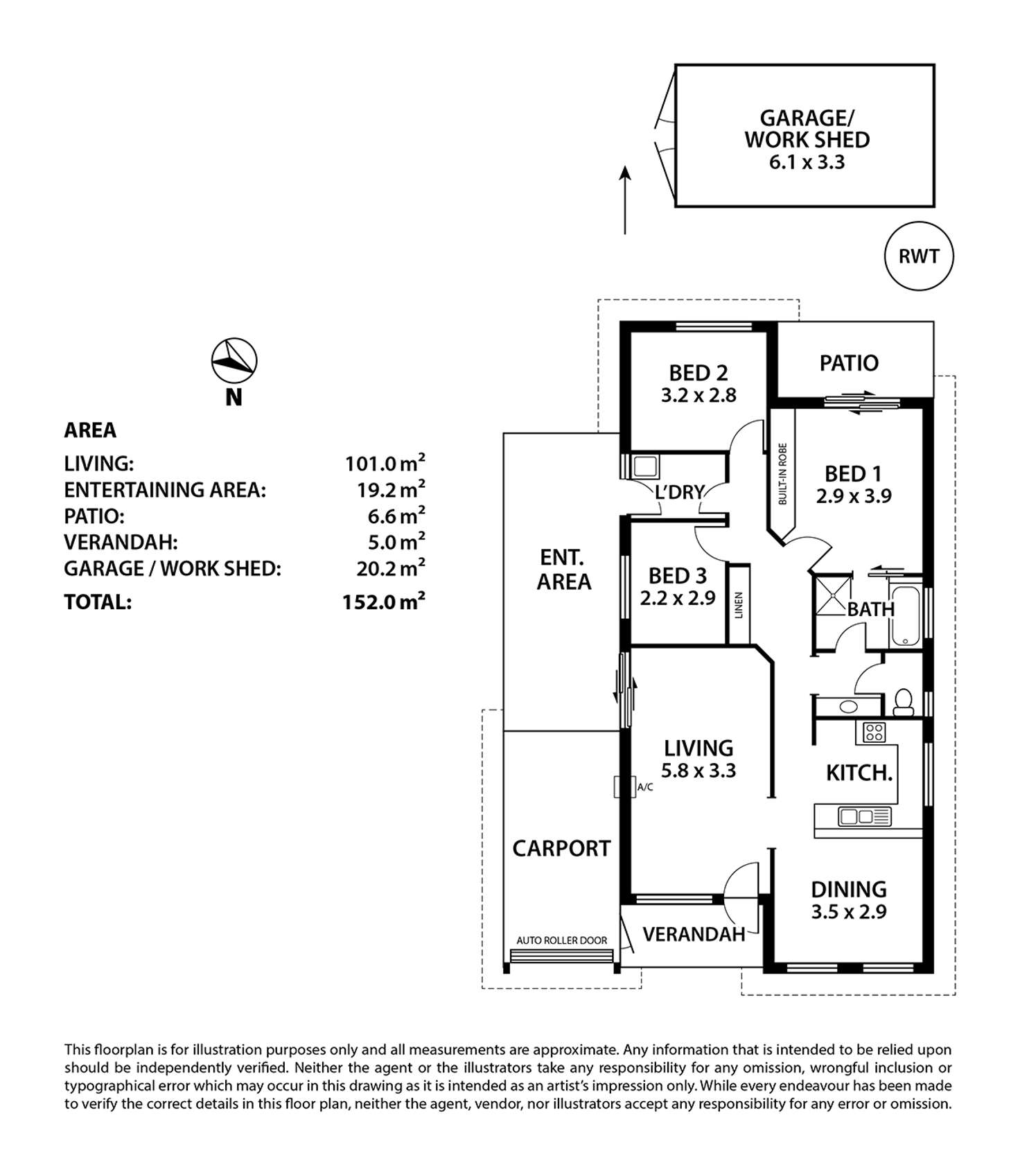 Floorplan of Homely house listing, 7 Kavanagh Street, Mount Barker SA 5251