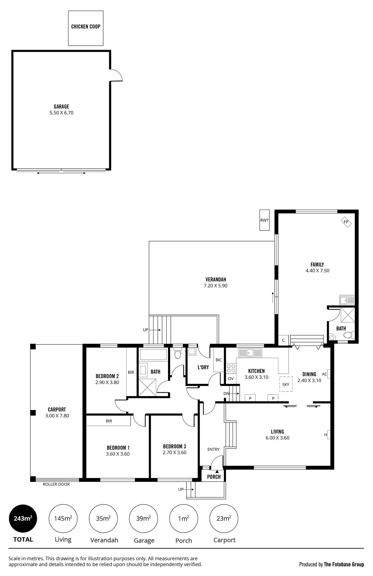 Floorplan of Homely house listing, 10 Regency Road, Happy Valley SA 5159