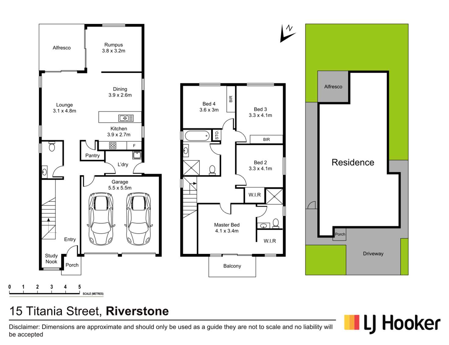 Floorplan of Homely house listing, 15 Titania Street, Riverstone NSW 2765