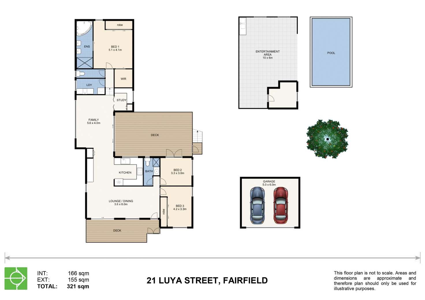 Floorplan of Homely house listing, 21 Luya Street, Fairfield QLD 4103