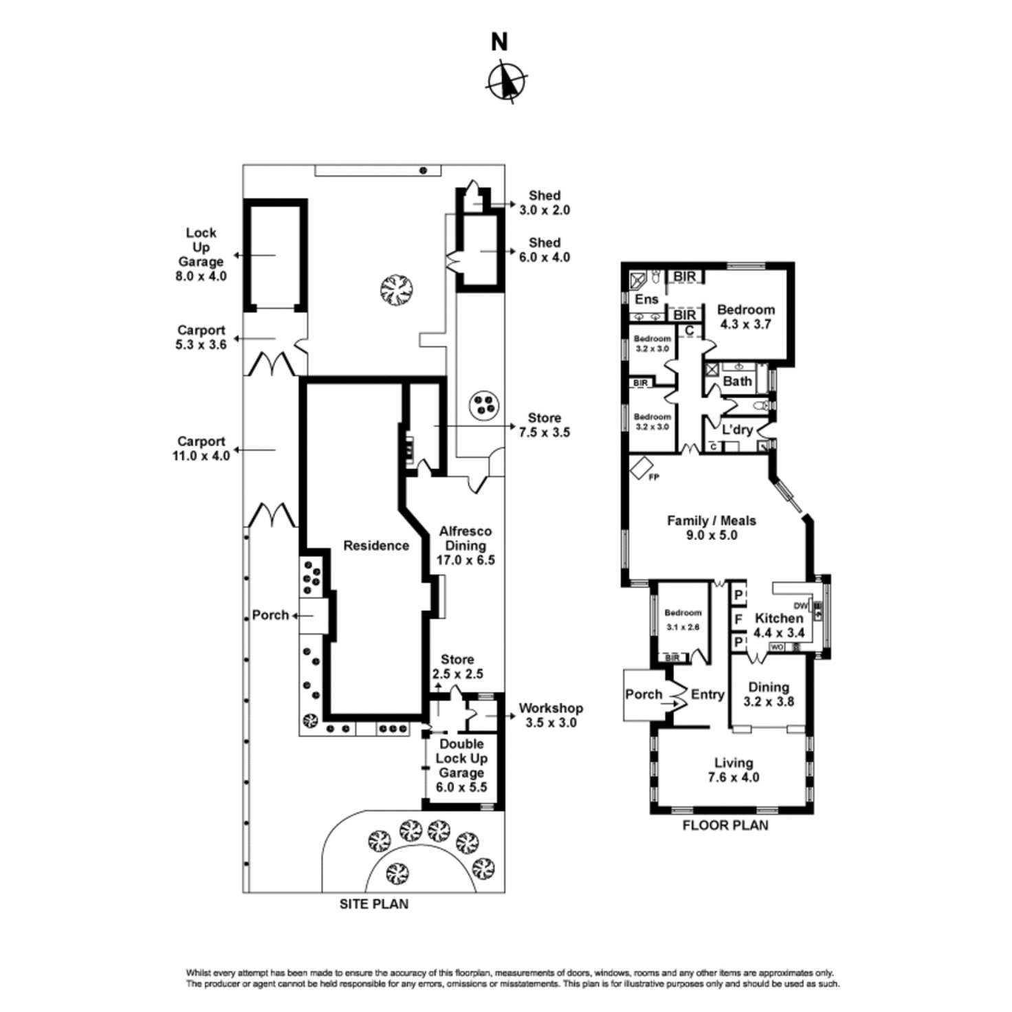 Floorplan of Homely house listing, 1 Crana Court, Hoppers Crossing VIC 3029