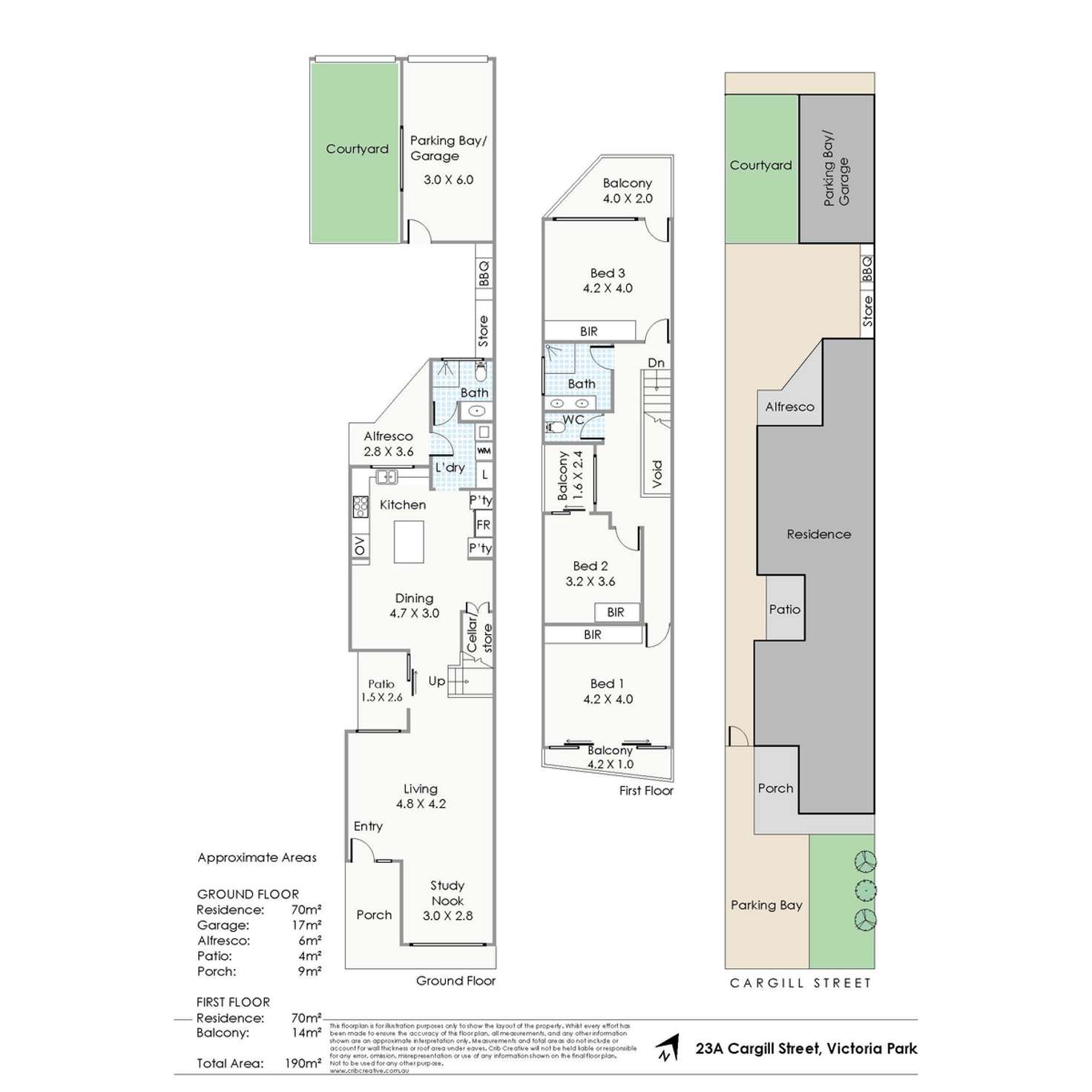 Floorplan of Homely house listing, 23a Cargill Street, Victoria Park WA 6100