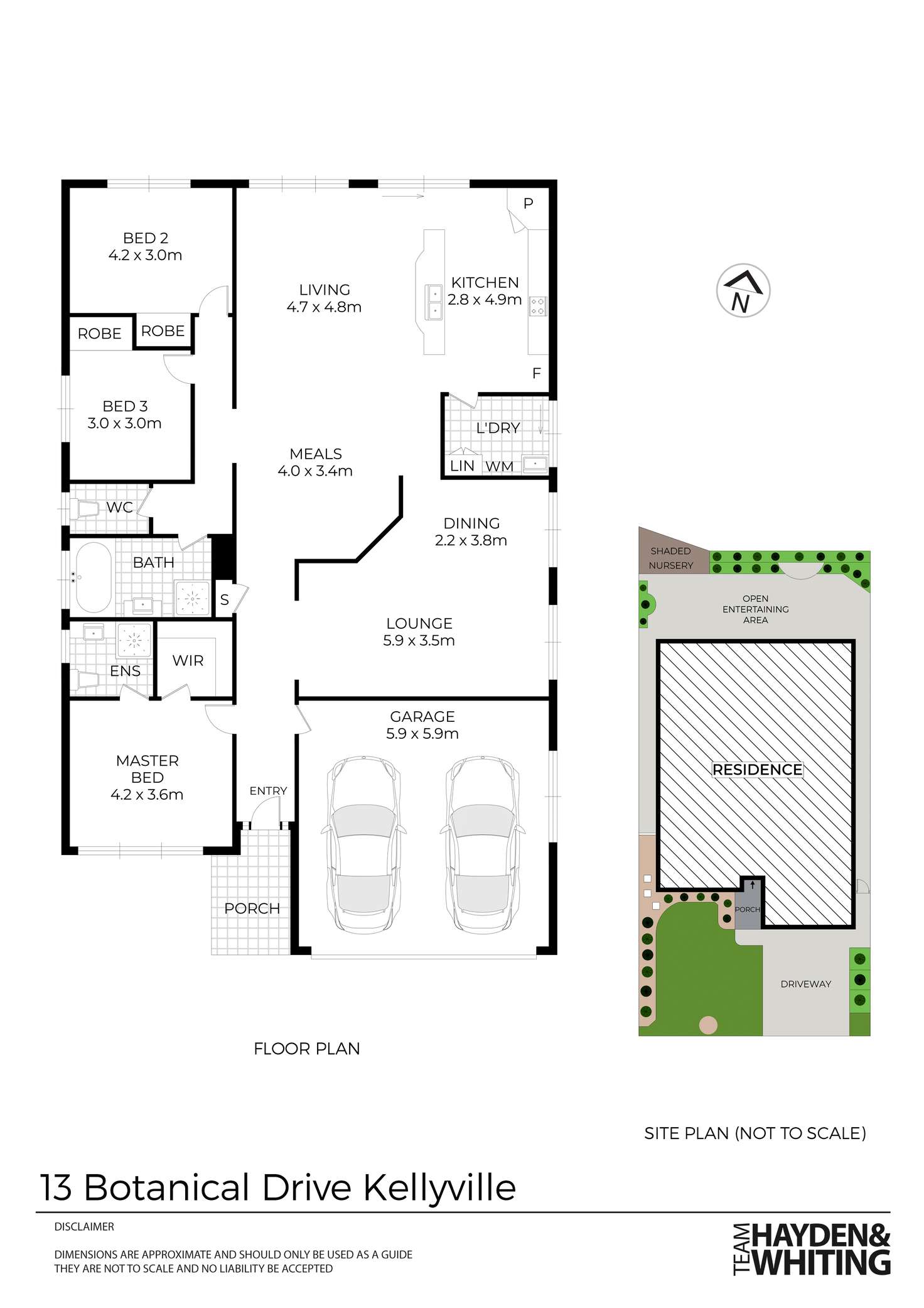 Floorplan of Homely house listing, 13 Botanical Drive, Kellyville NSW 2155