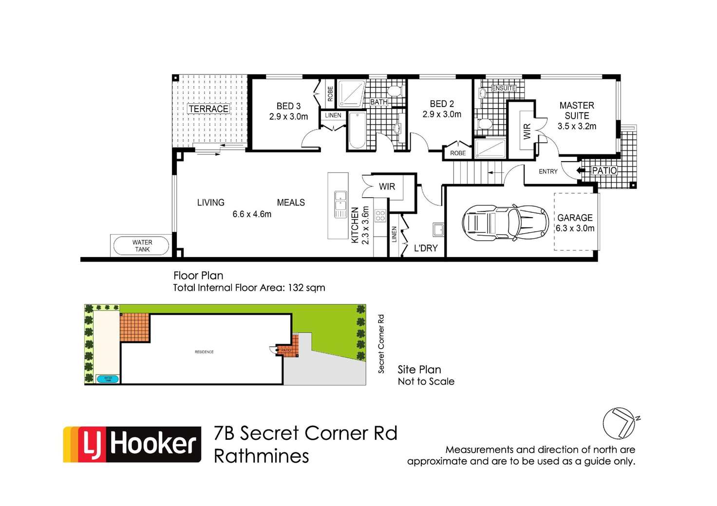 Floorplan of Homely semiDetached listing, 7b Secret Corner Road, Rathmines NSW 2283
