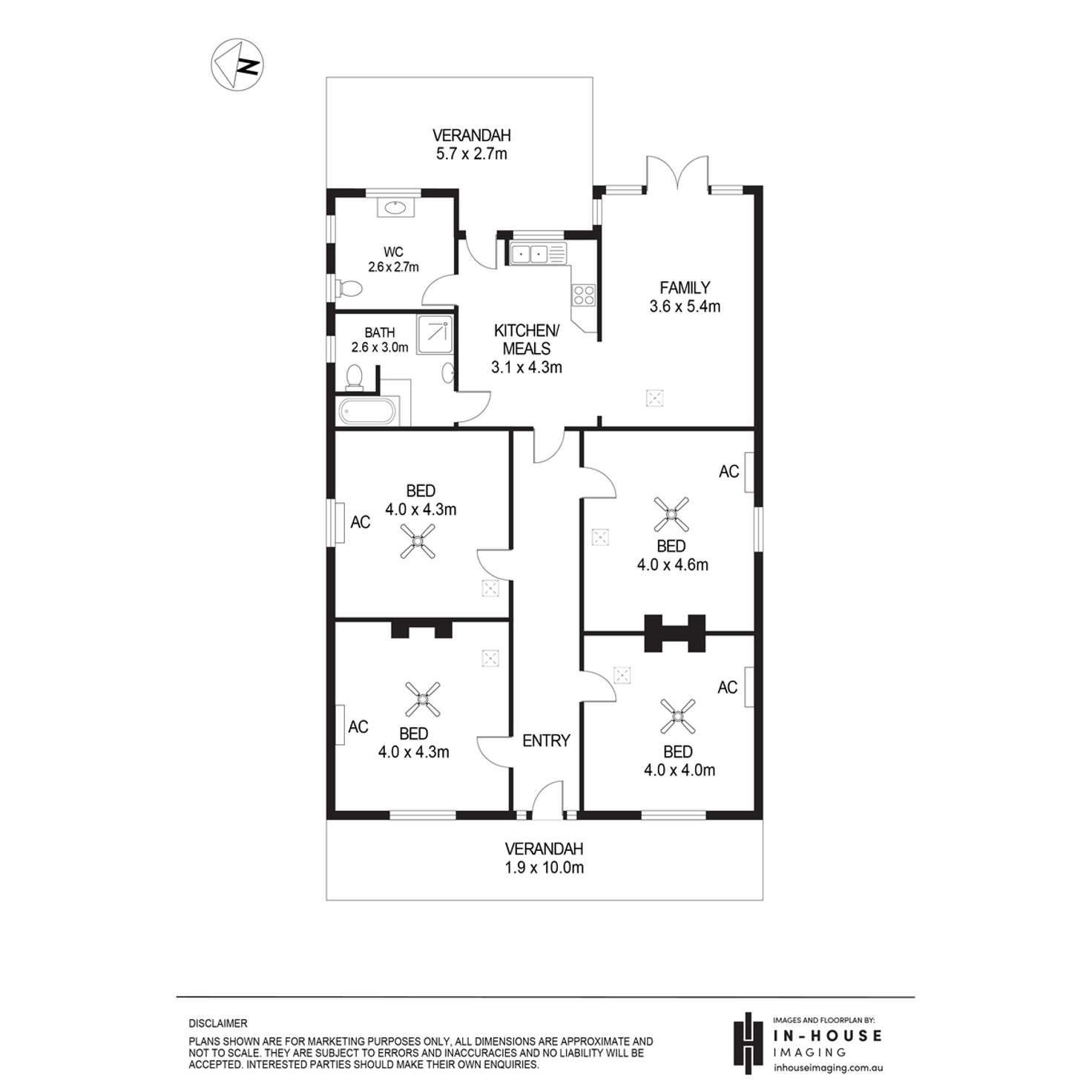 Floorplan of Homely house listing, 77 Churchill Road, Prospect SA 5082