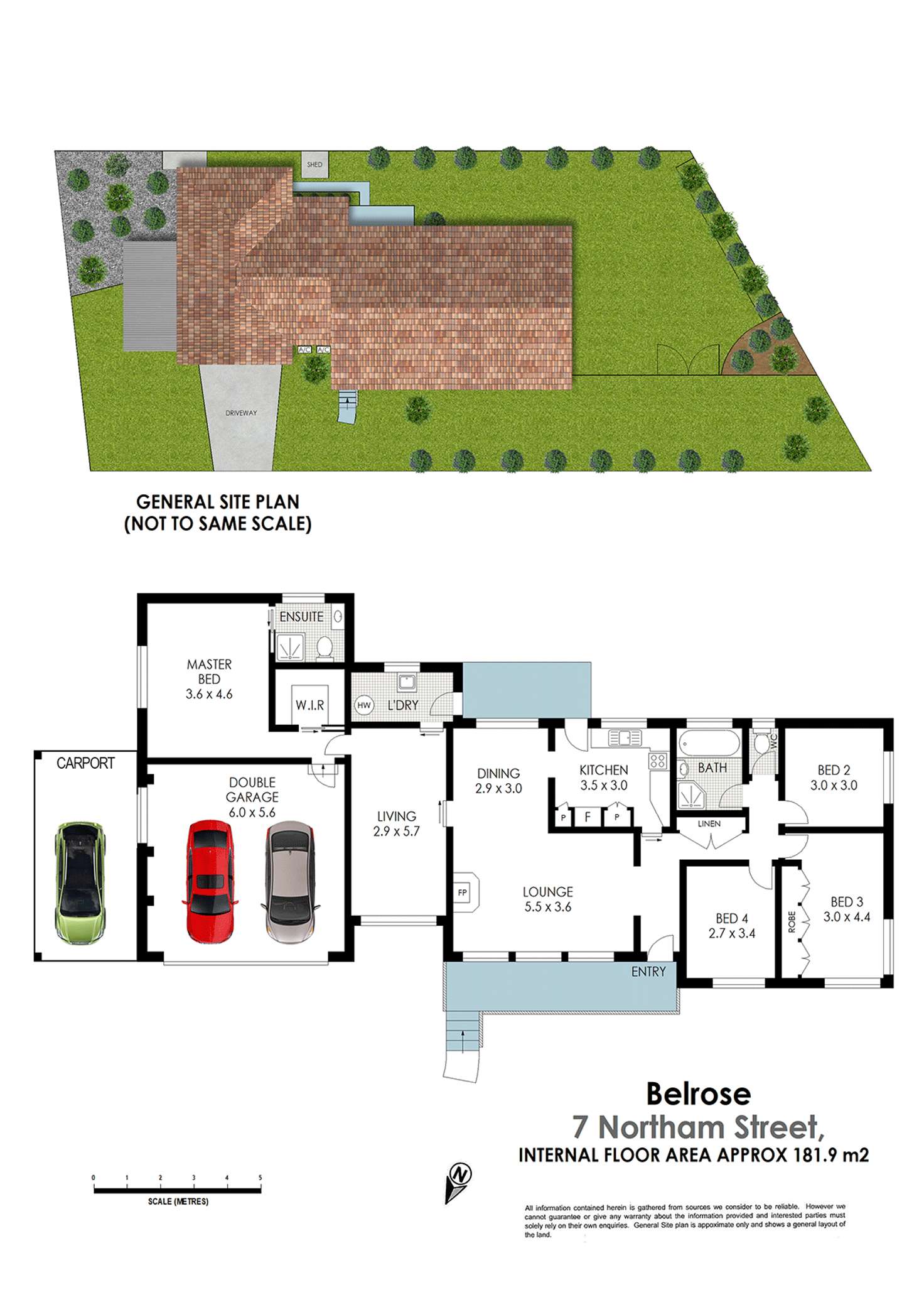 Floorplan of Homely house listing, 7 Northam Street, Belrose NSW 2085