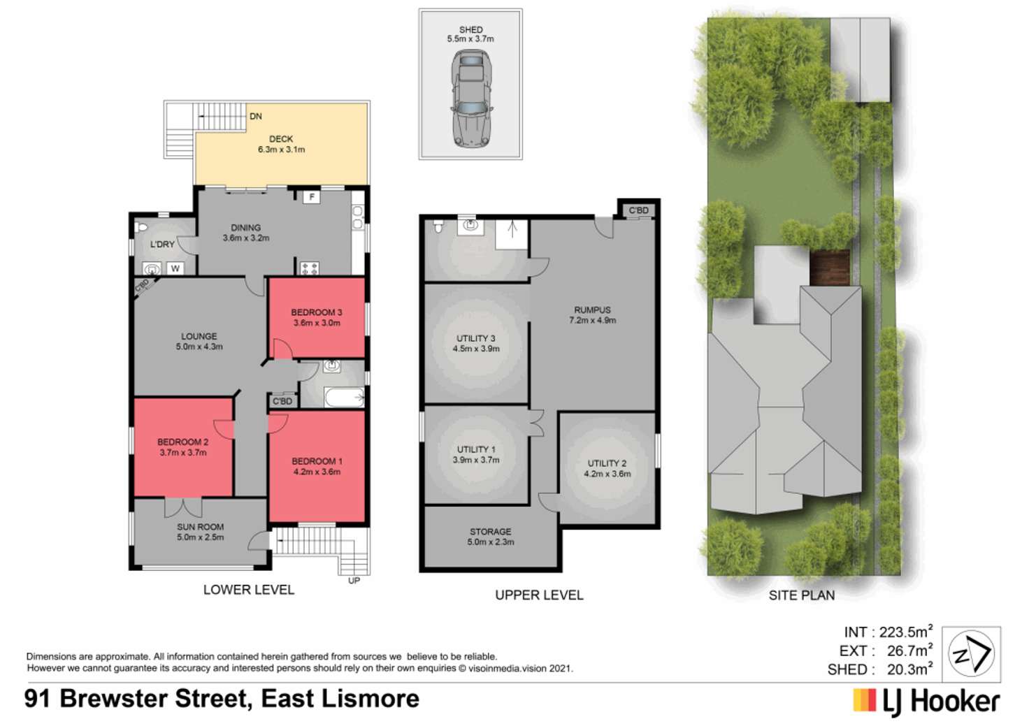 Floorplan of Homely house listing, 91 Brewster Street, East Lismore NSW 2480