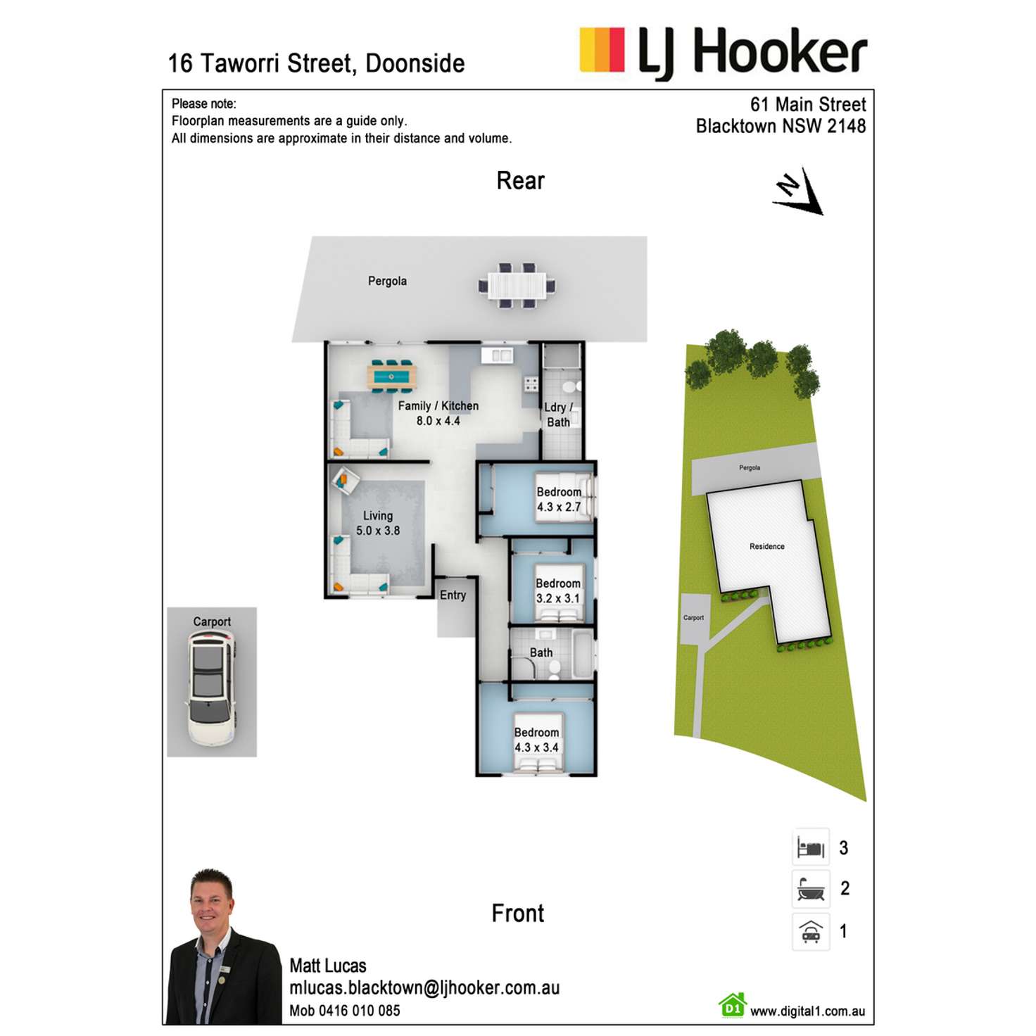 Floorplan of Homely house listing, 16 Taworri Street, Doonside NSW 2767