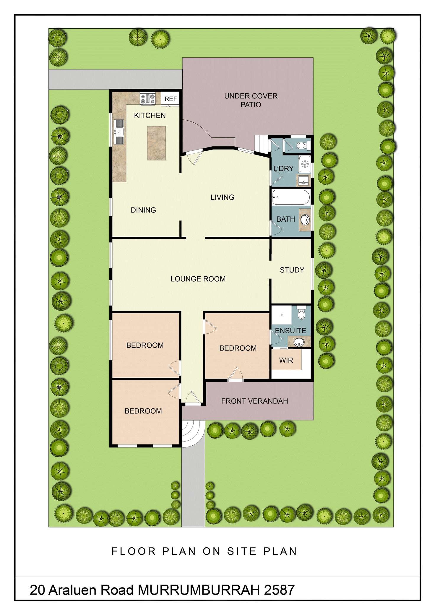 Floorplan of Homely ruralOther listing, 20 Araluen Road, Harden NSW 2587