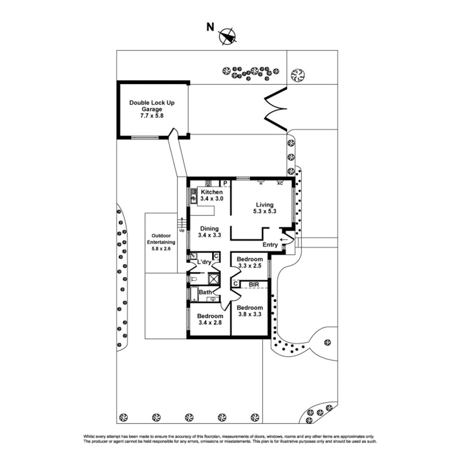 Floorplan of Homely house listing, 2 Barina Close, Keilor Downs VIC 3038